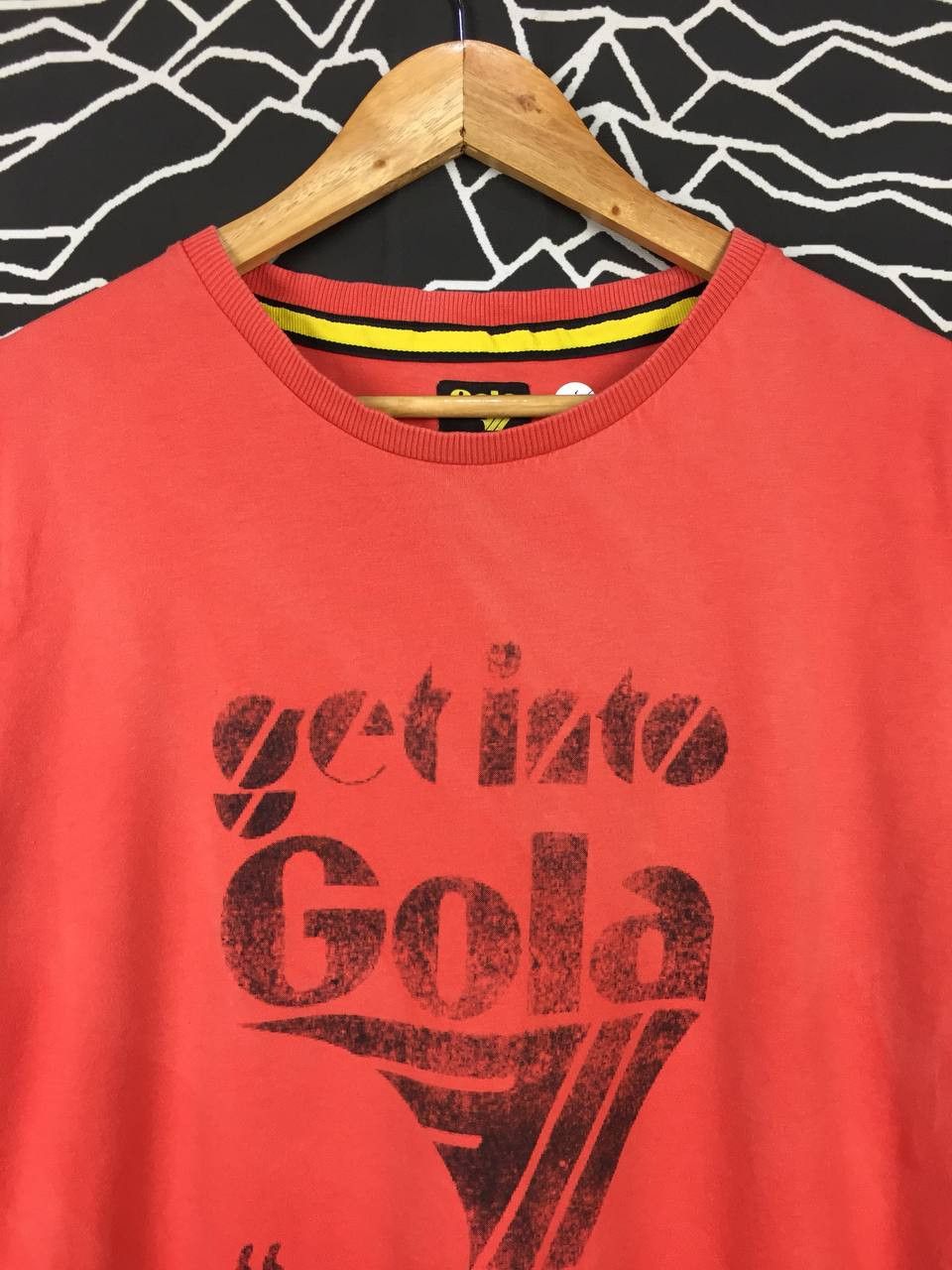 Gola × Vintage Gola Classics Get Into Gola Get Fit For Anything Tee Size US XL / EU 56 / 4 - 3 Thumbnail