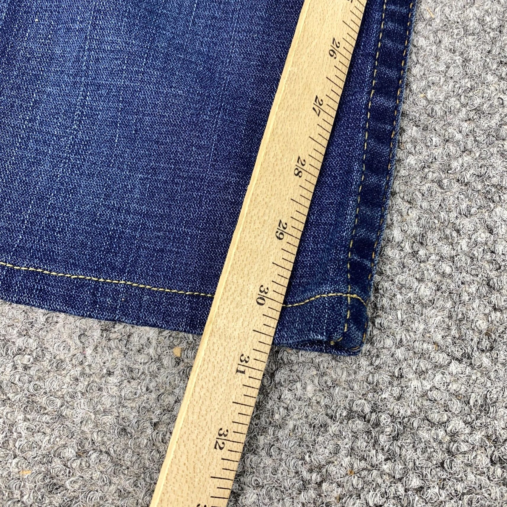 True Religion VINTAGE True Religion Jeans Mens 31 Denim Straight Leg Bootcut Distressed USA 99% Cotton Size US 31 - 7 Thumbnail