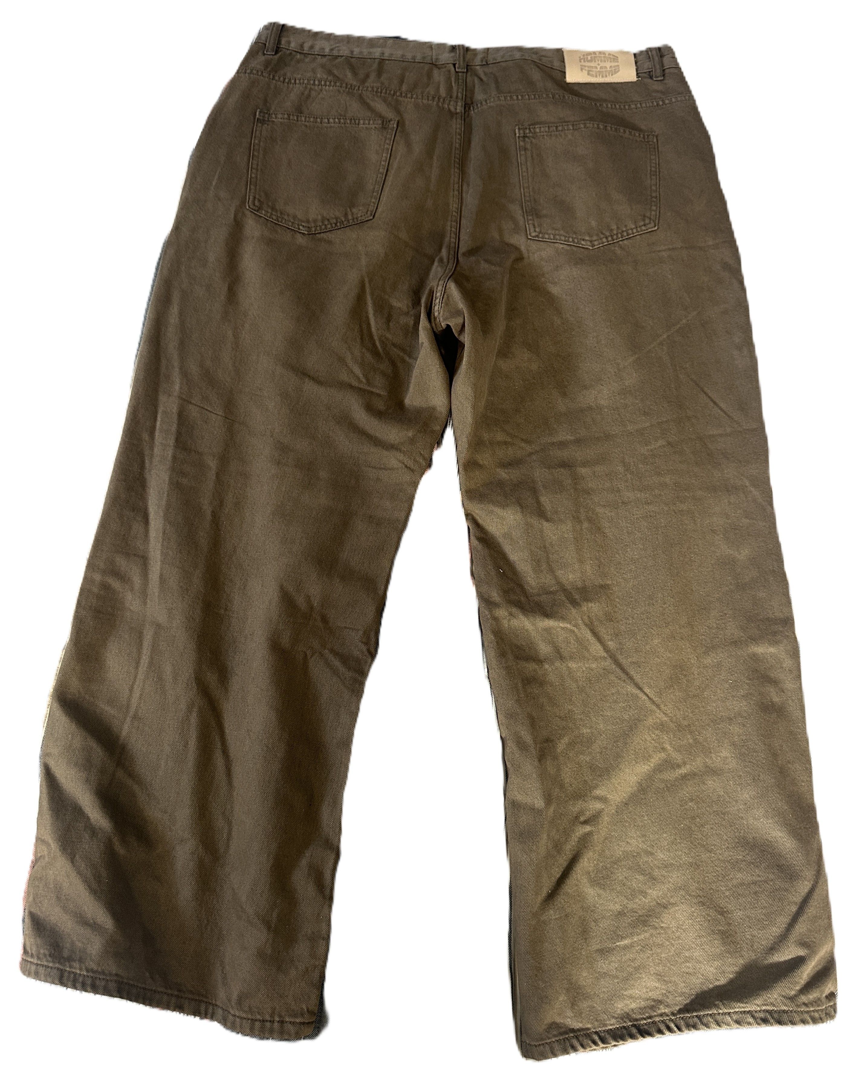 Homme + Femme La Band Denim - wide leg Size US 42 / EU 58 - 2 Thumbnail