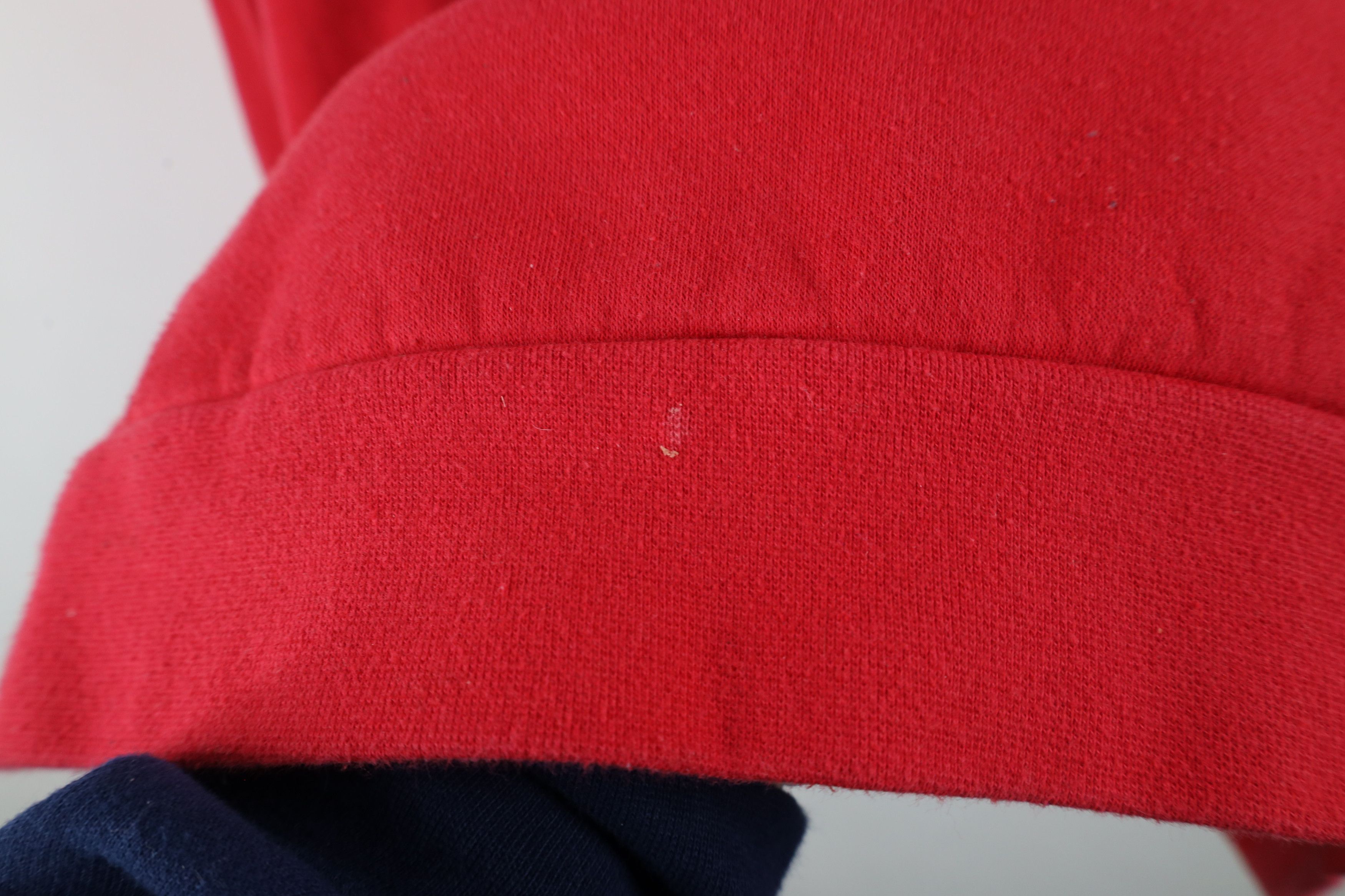 Champion × Vintage Vintage Champion Ohio State University Football Hoodie Red Size US XL / EU 56 / 4 - 13 Thumbnail