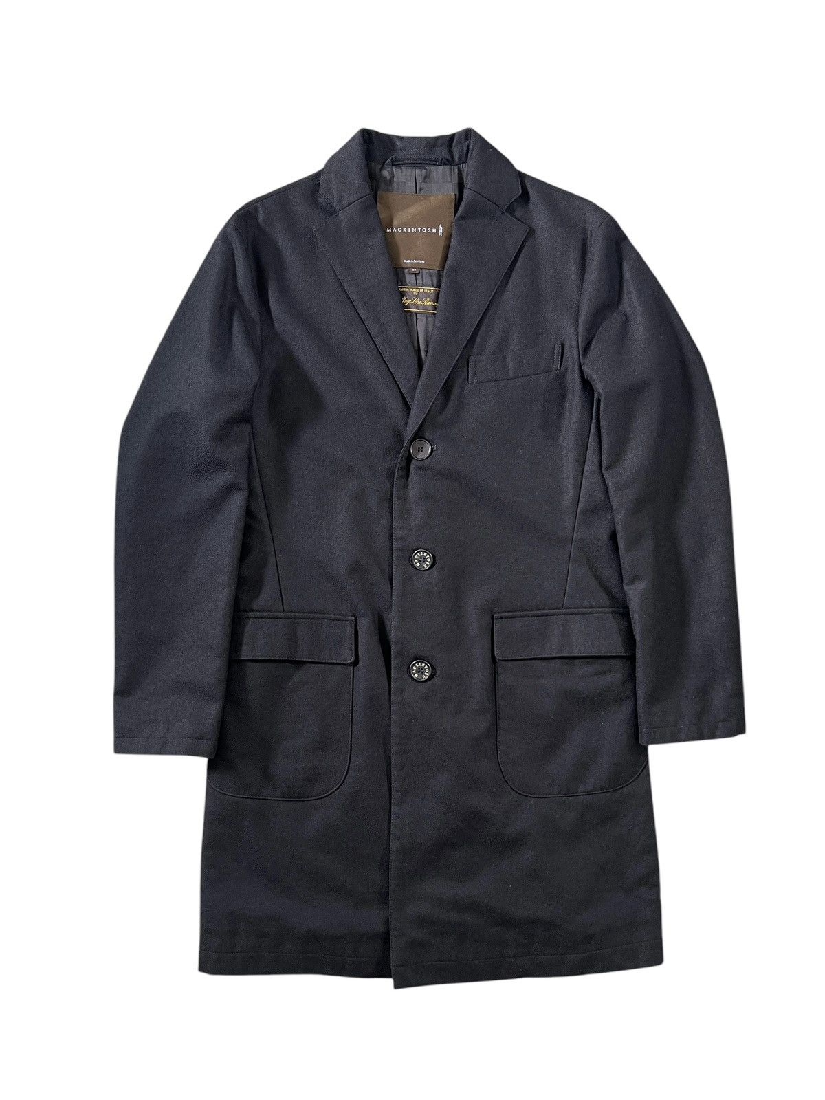 Loro Piana × Supreme Supreme Loro Piana Wool Overcoat Black FW12