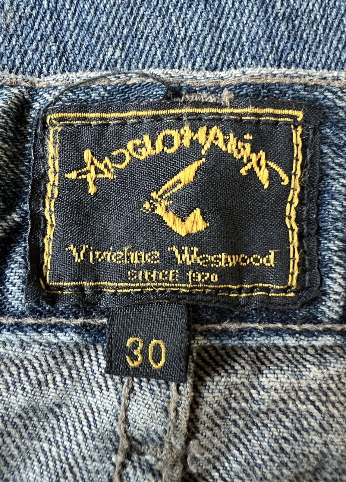 Seditionaries × Vintage × Vivienne Westwood 90s vintage Vivienne Westwood jeans, Anglomania,Embroidery Size US 31 - 9 Thumbnail