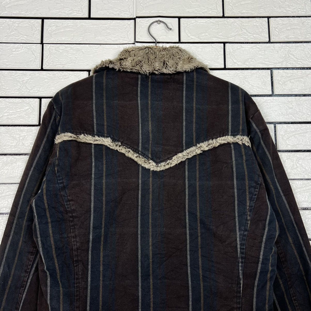 Levi's LEVIS REDLOOP Sherpa Lined Striped Jacket #4131-C188 Size US L / EU 52-54 / 3 - 18 Thumbnail