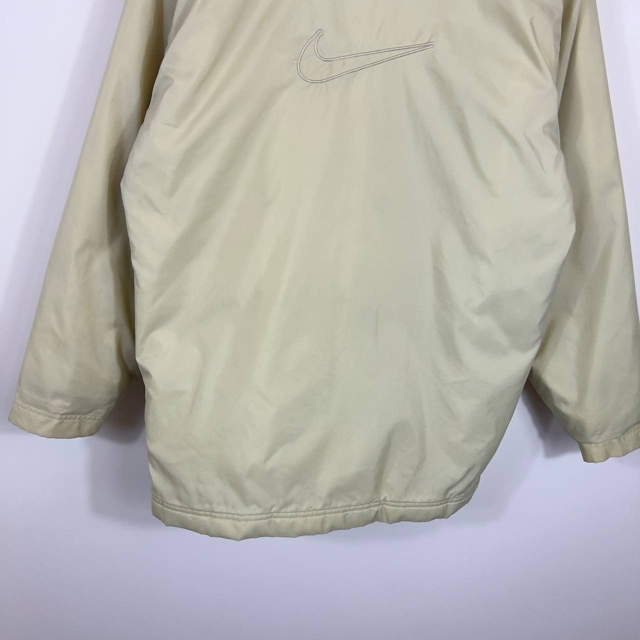 Nike Nike Vintage Swoosh Jacket Men’s Size S Beige Long Sleeve Size US S / EU 44-46 / 1 - 4 Thumbnail