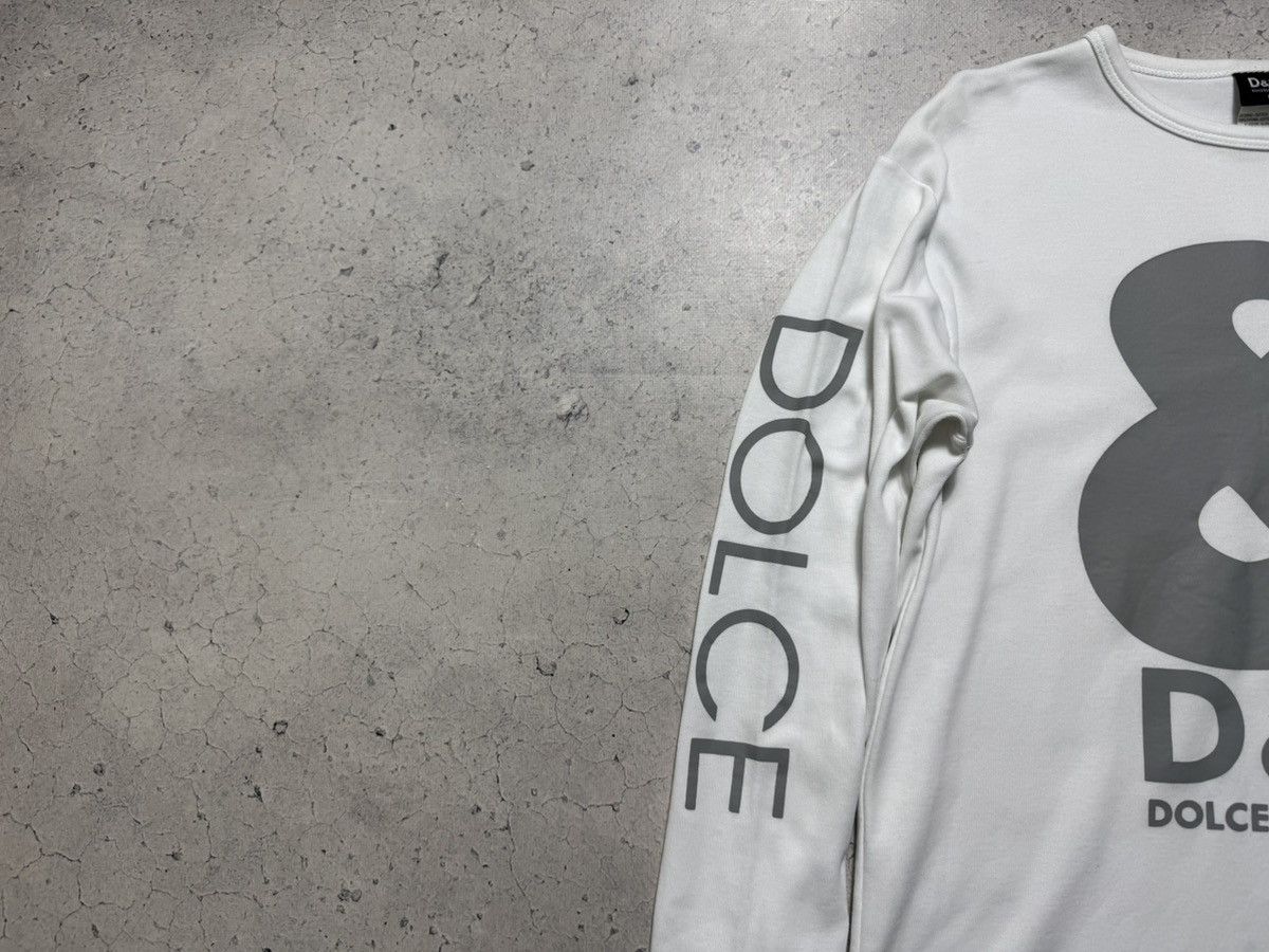 Dolce & Gabbana Dolce & Gabbana DG White Luxury Vintage Long Sleeve Size M Size US M / EU 48-50 / 2 - 5 Thumbnail