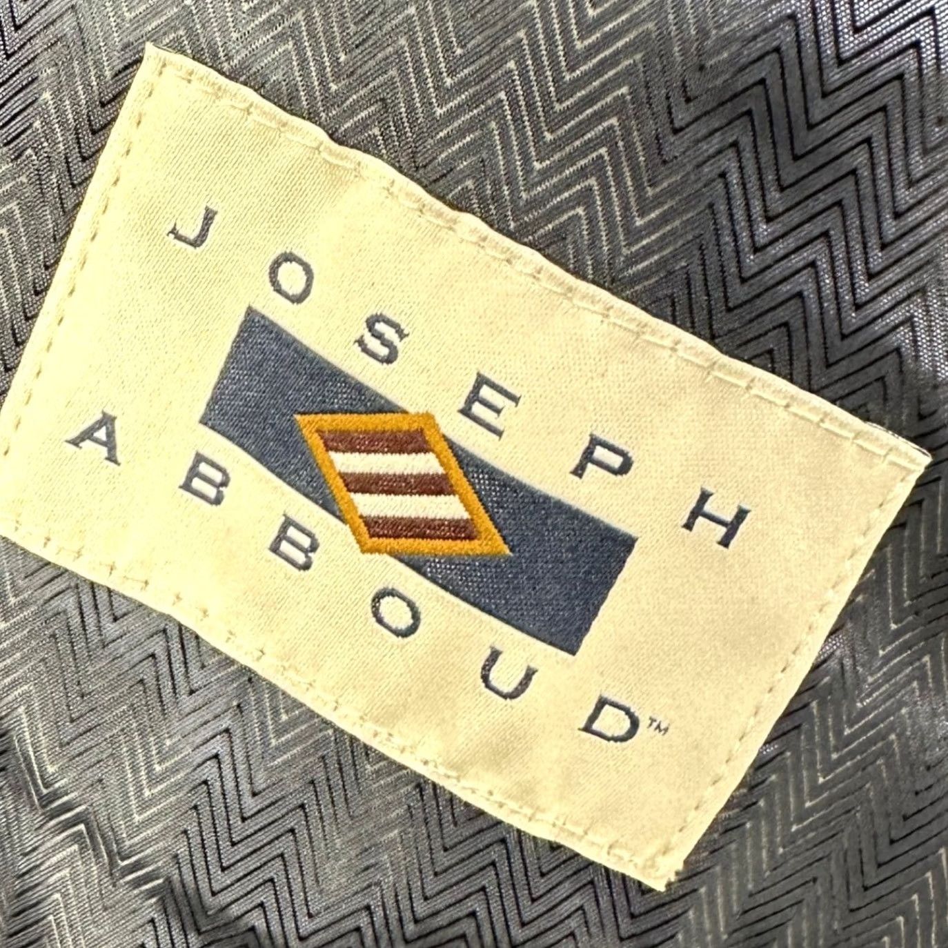Joseph Abboud Joseph Abboud Sport Coat 100% Wool Blazer Jacket Mens 48R Navy Blue Solid Notch Lapel Two-Button Size 40R - 4 Thumbnail