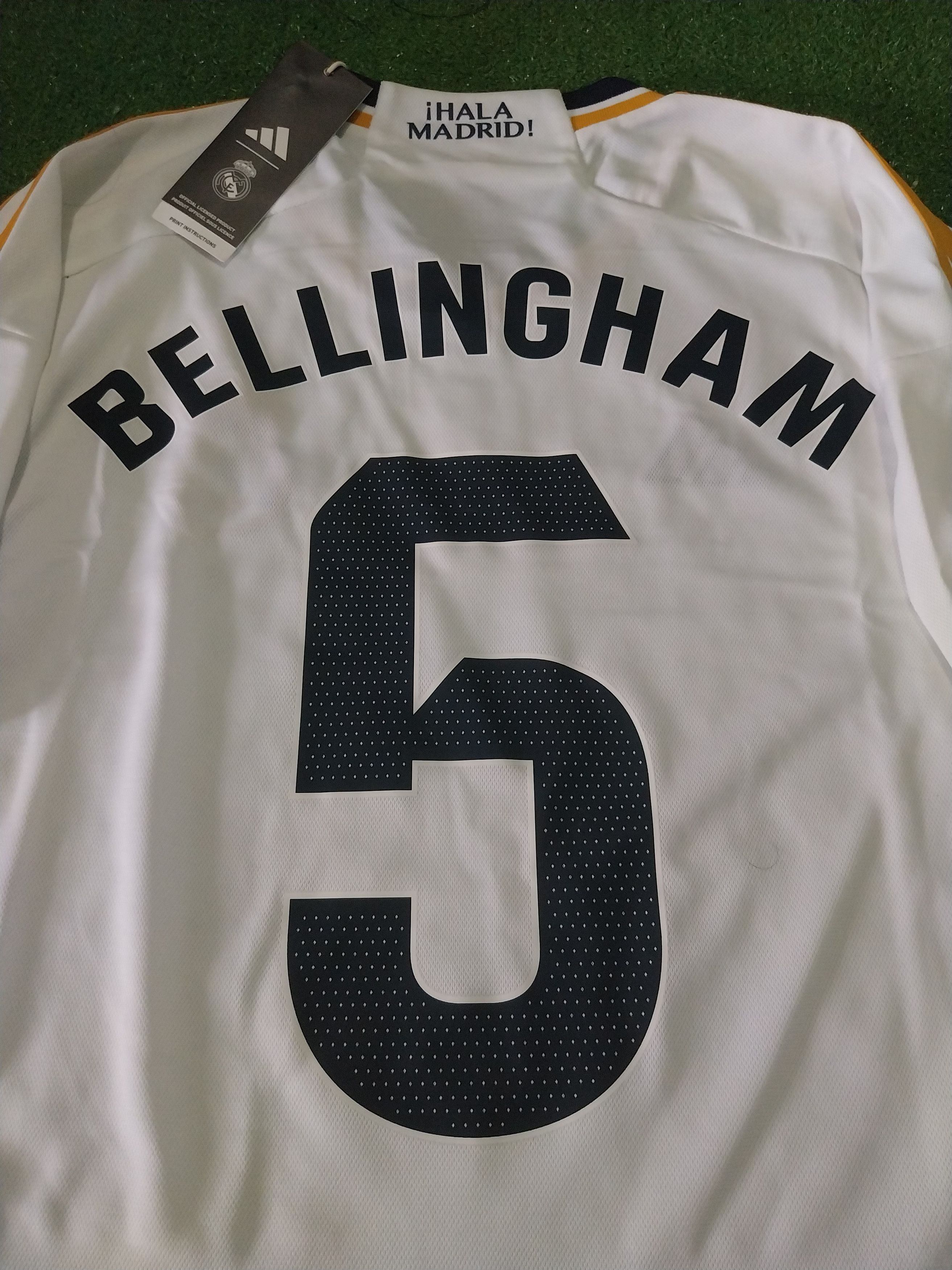 Adidas Real madrid home 2023/2024 jude bellingham jersey football Size US M / EU 48-50 / 2 - 12 Thumbnail