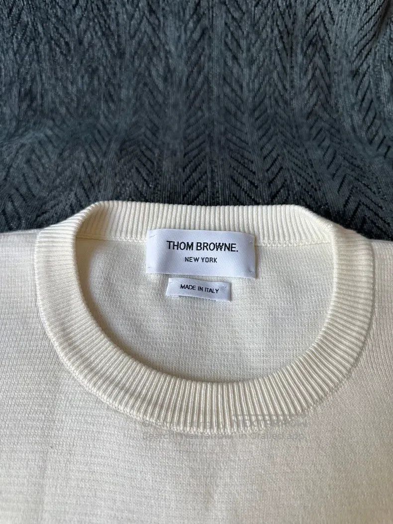 Thom Browne Thom Browne White sweater Size US M / EU 48-50 / 2 - 3 Thumbnail