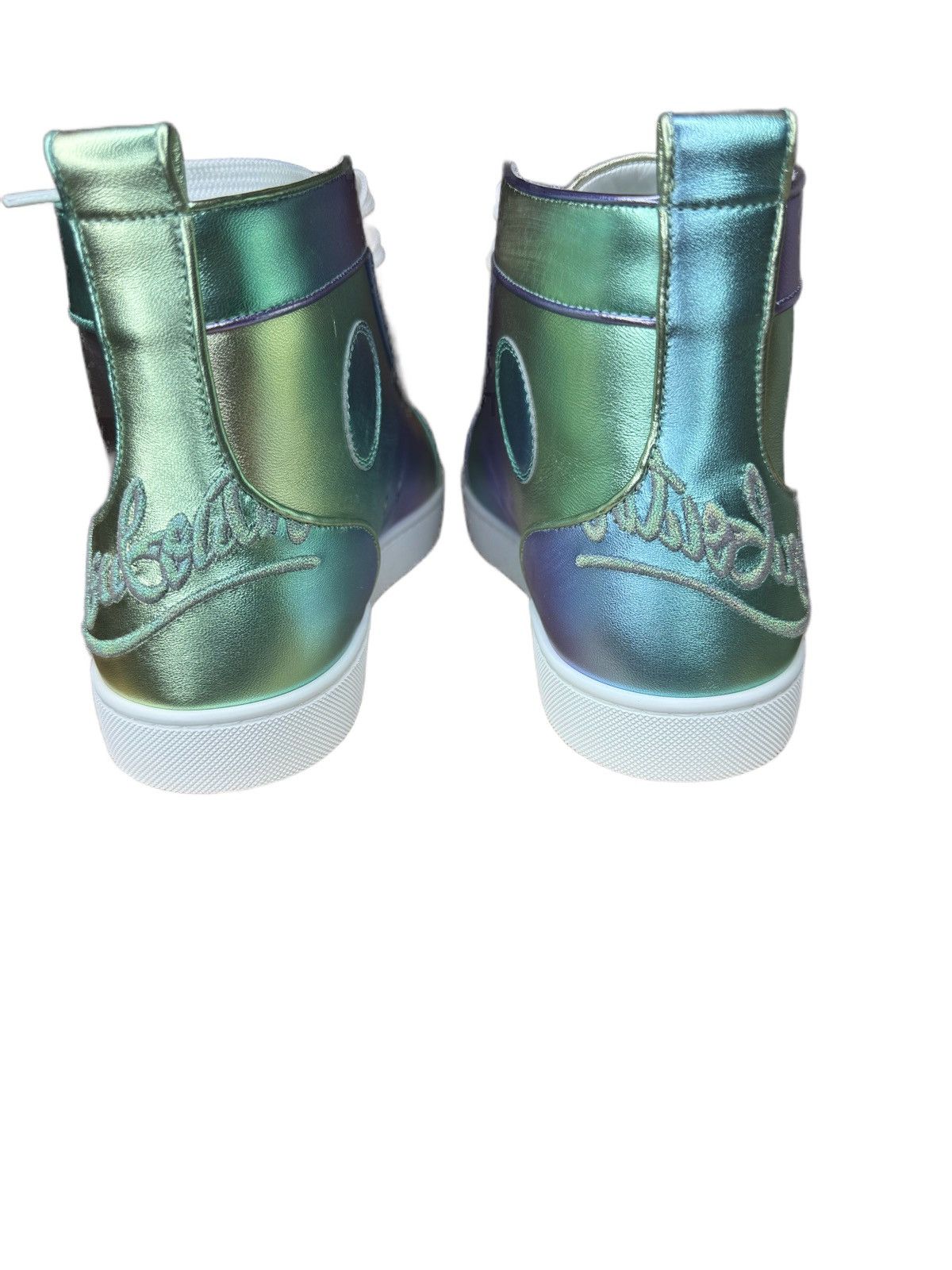 Christian Louboutin Christian Louboutin Flat Nappa Laminata Licorne Size US 12 / EU 45 - 3 Thumbnail