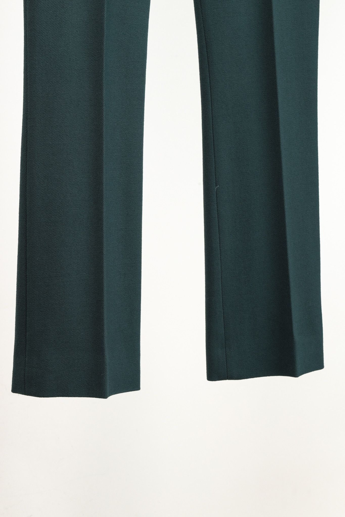 Chloe Chloe Green Wool Trouser Pants Size 30" / US 8 / IT 44 - 7 Thumbnail