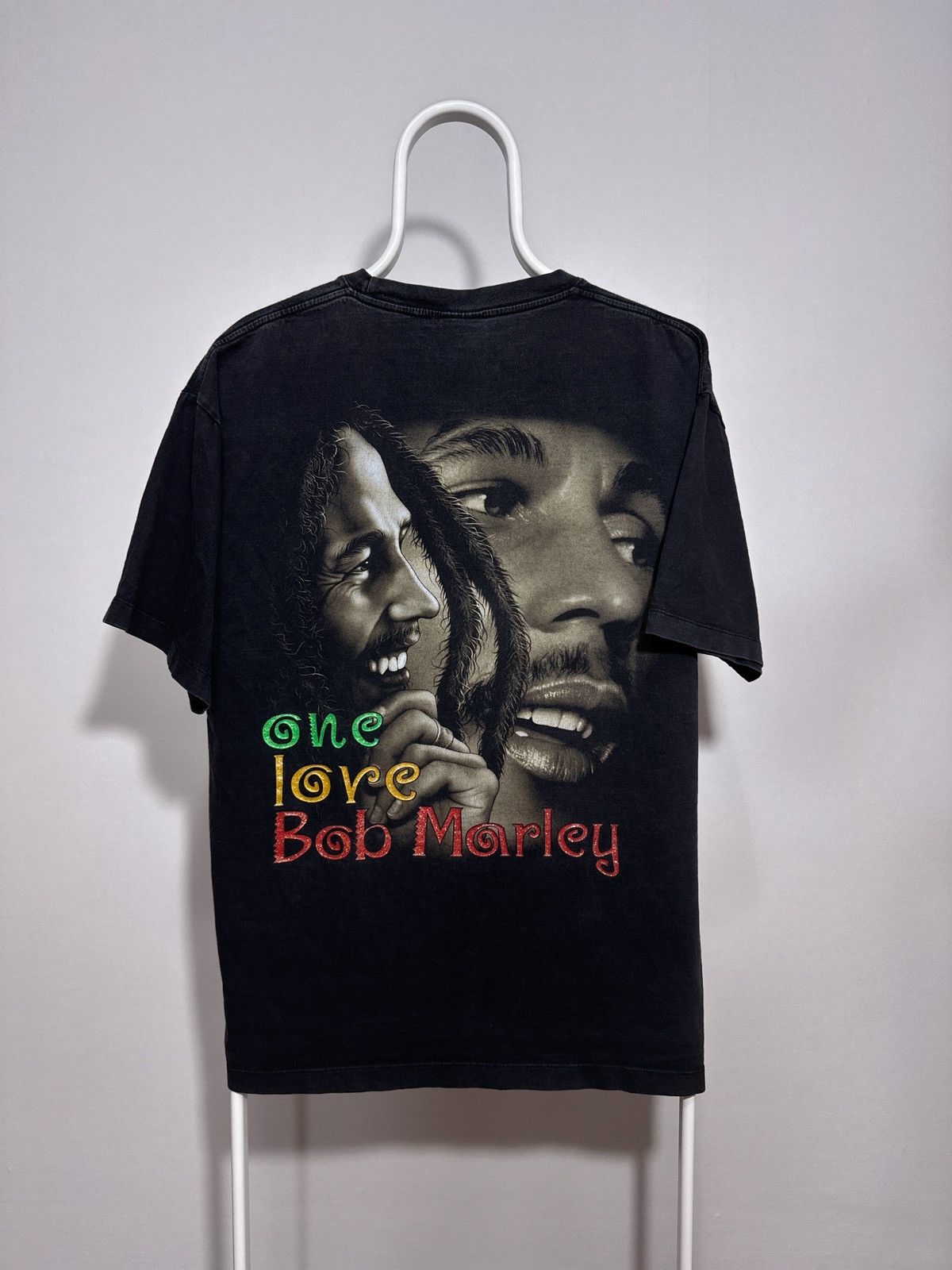 Band Tees Vintage Bob Marley One Love Legend Rock Chang Tshirt Size US XL / EU 56 / 4 - 2 Thumbnail