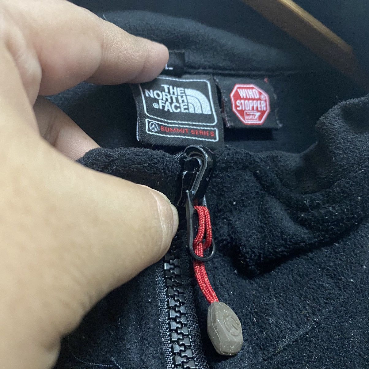 The North Face × Vintage TNF Summit Series Windstopper Fleece Jacket Zipper Up Size US L / EU 52-54 / 3 - 4 Thumbnail