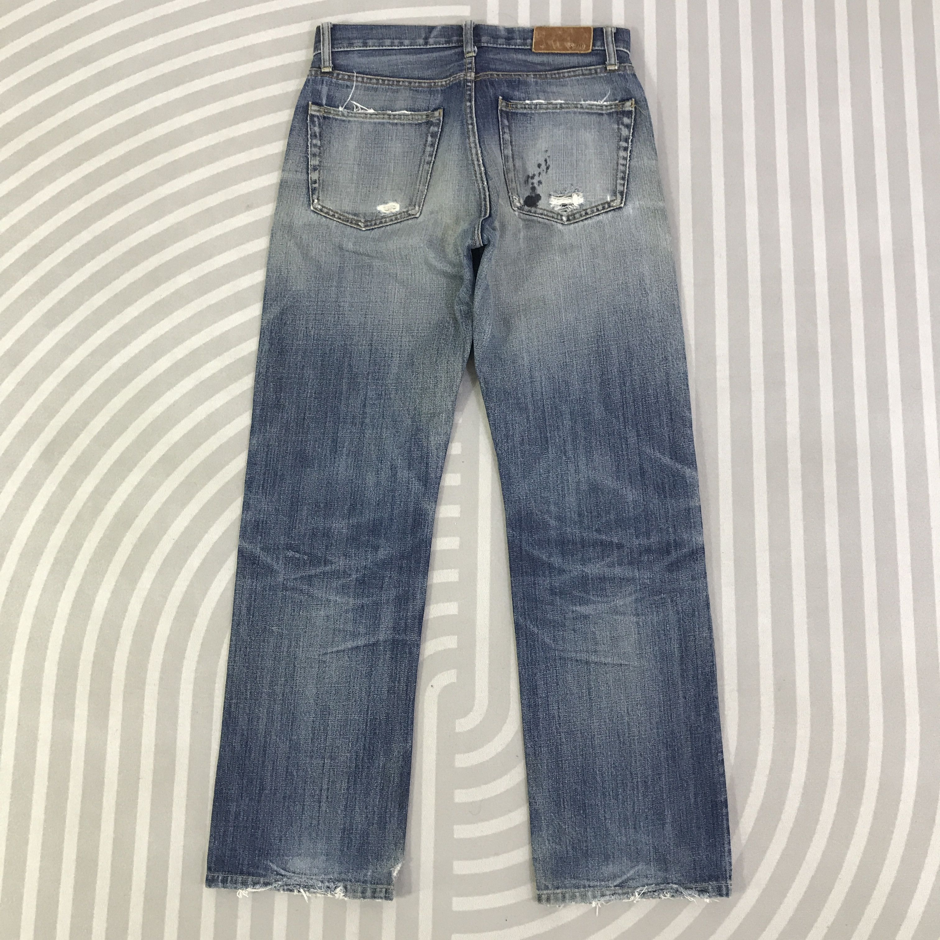 Japanese Brand Vintage Uniqlo Regular Fit Straight Jeans Denim K74B18 Size US 30 / EU 46 - 4 Thumbnail