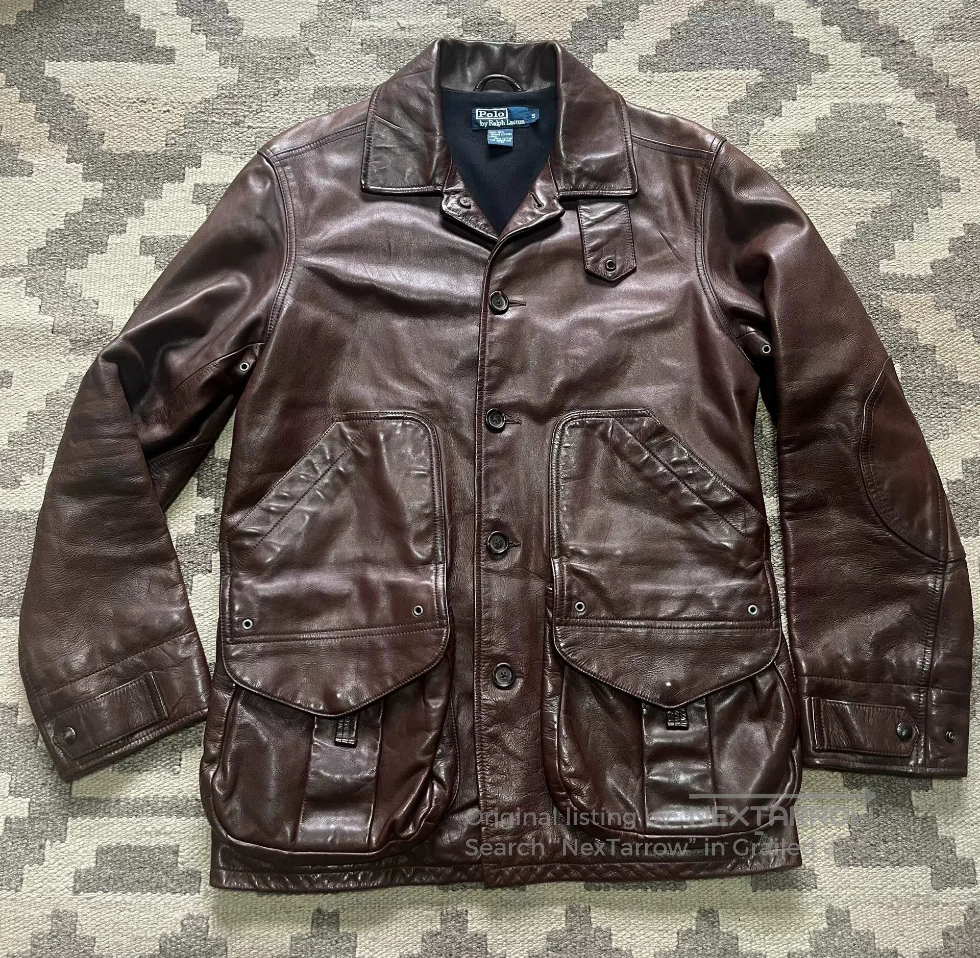 RRL Ralph Lauren Ralph Lauren RRL Leather Hunting Vest. Size US S / EU 44-46 / 1 - 1 Thumbnail