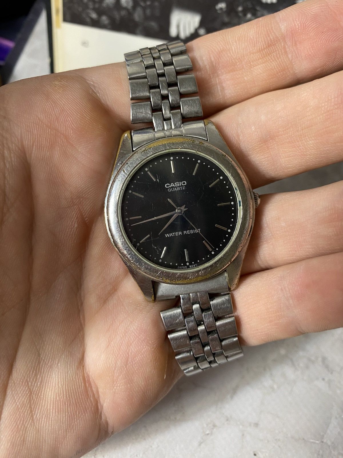 Casio Casio Watch MTP-1129, Quartz, Classic Black Dial, Vintage Size ONE SIZE - 7 Thumbnail
