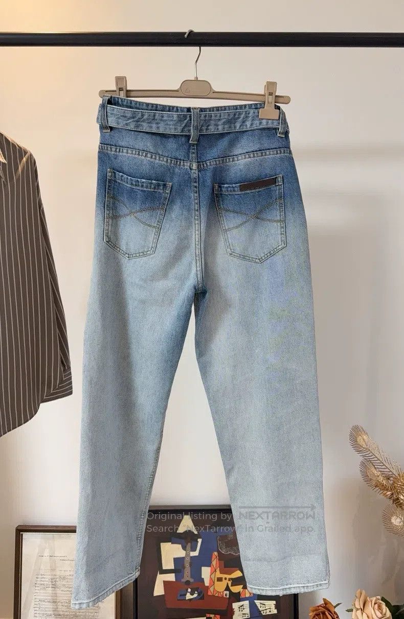 Brunello Cucinelli Brunello Cucinelli Denim pants Size 26" / US 2 / IT 38 - 2 Thumbnail
