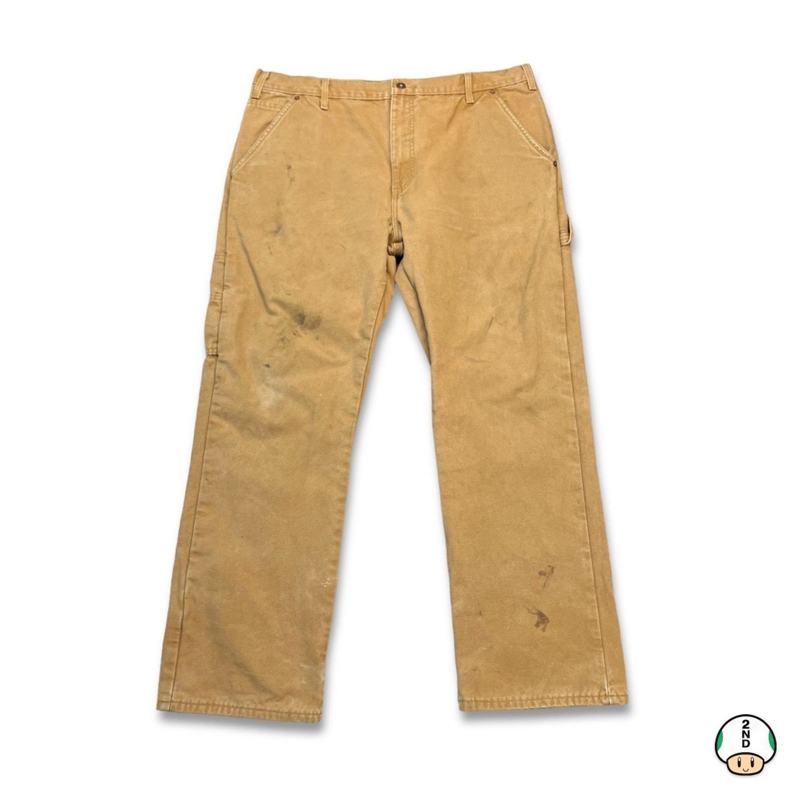 Dickies × Vintage Dickies Pants 38x31 Relaxed Fit Carpenter Work Canvas Baggy Size US 38 / EU 54 - 1 Thumbnail