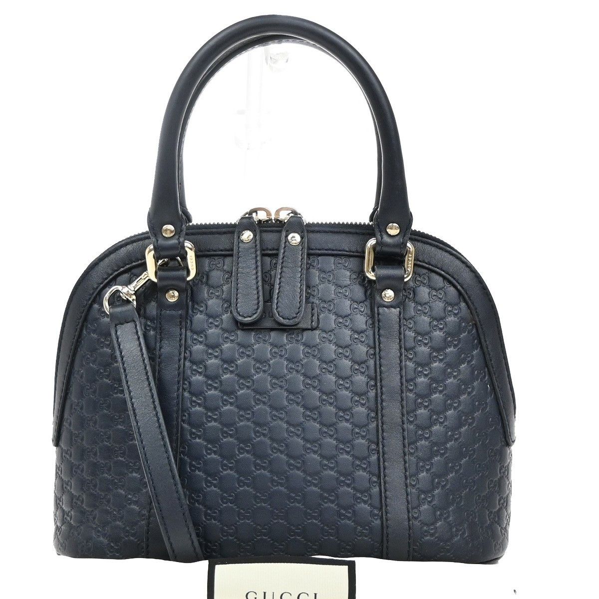 Gucci Gucci Convertible Dome Satchel Microguccissima Leather Size ONE SIZE - 1 Thumbnail