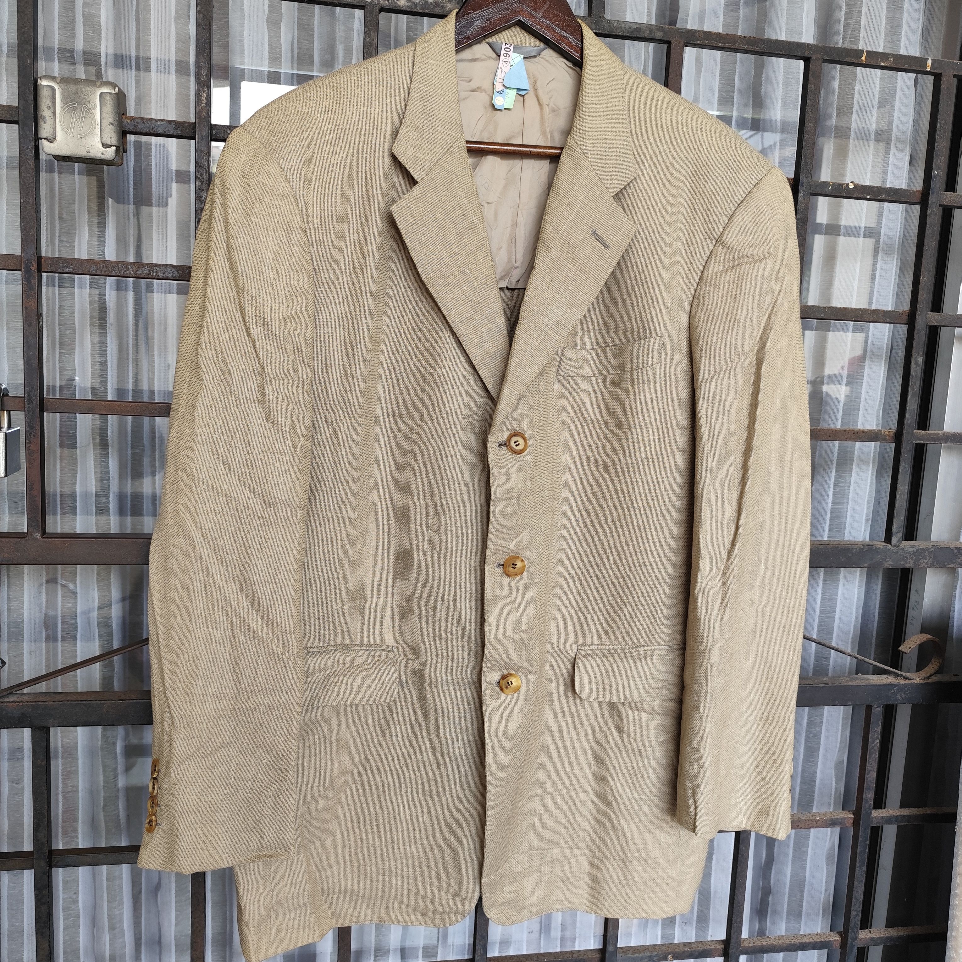 Christian Dior Monsieur 🇯🇵VINTAGE CHRISTIAN DIOR BLAZER MADE IN JAPAN SIZE LL Size 42L - 2 Thumbnail