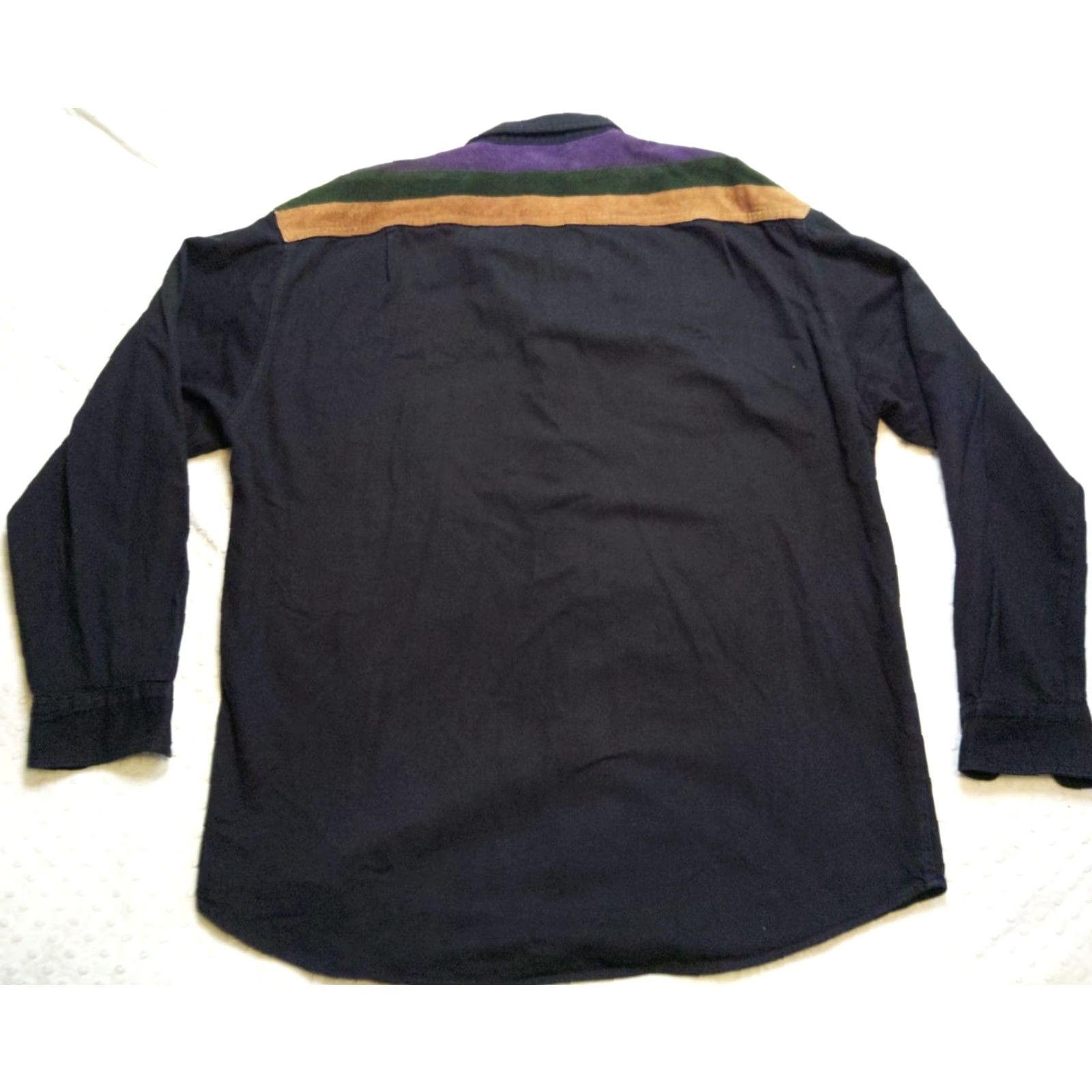 JNCO VINTAGE JNCO Los Angeles Shirt Button-Up XL Black Men's XLarge Long Sleeve Shirt Size US XL / EU 56 / 4 - 7 Thumbnail