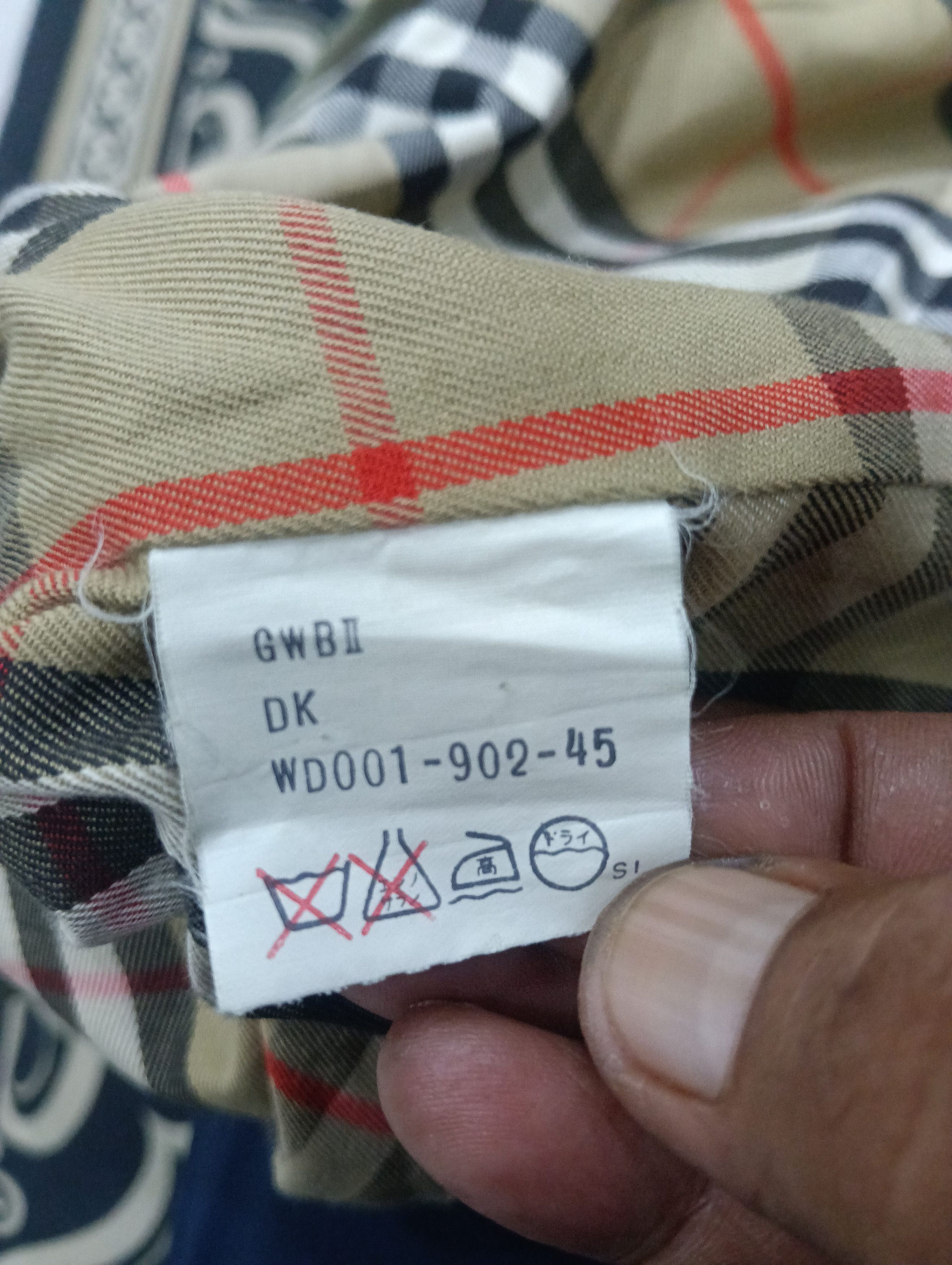 Burberry Prorsum Vintage Burberry Nova Check Tartan Plaids Size US XL / EU 56 / 4 - 14 Thumbnail