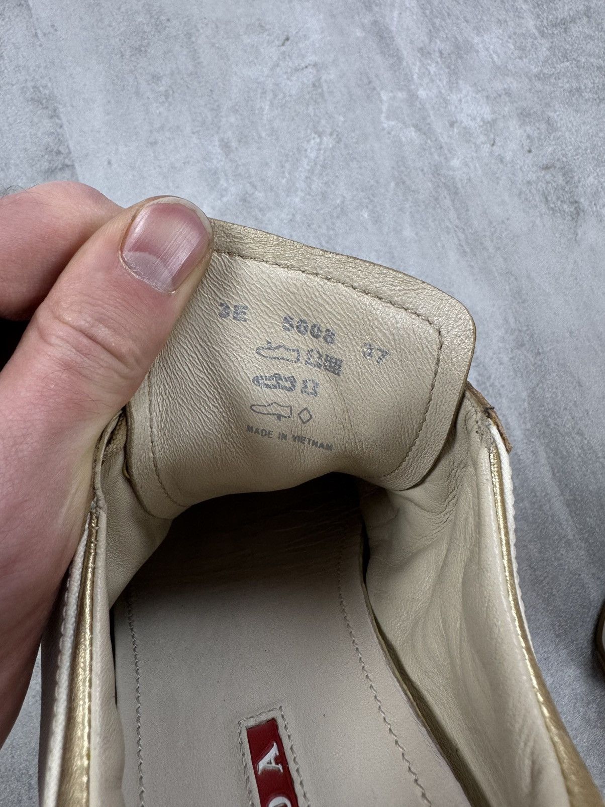 Prada PRADA Womens Sneakers Trainers Sports Low Top Shoe 3E 5008 Size US 6.5 / IT 36.5 - 8 Thumbnail