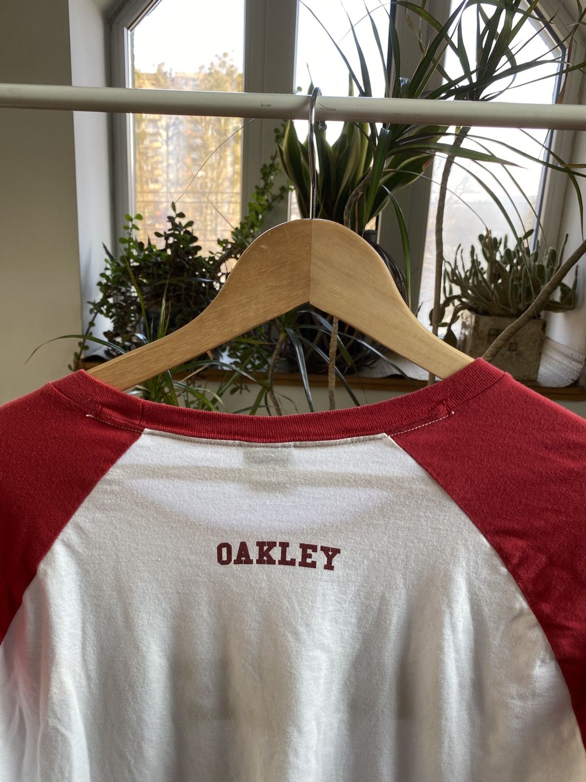 Oakley × Vintage OAKLEY OVERSIZE LONGSLEEVE 3/4 SLEEVE Size US XL / EU 56 / 4 - 3 Thumbnail