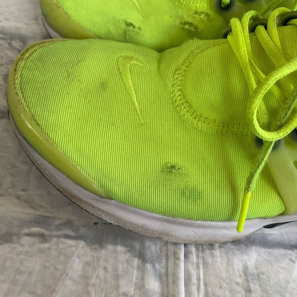 Nike Nike Air Presto men 7 tie up low top athletic shoes neon yellow/green Size US 7 / EU 40 - 3 Thumbnail