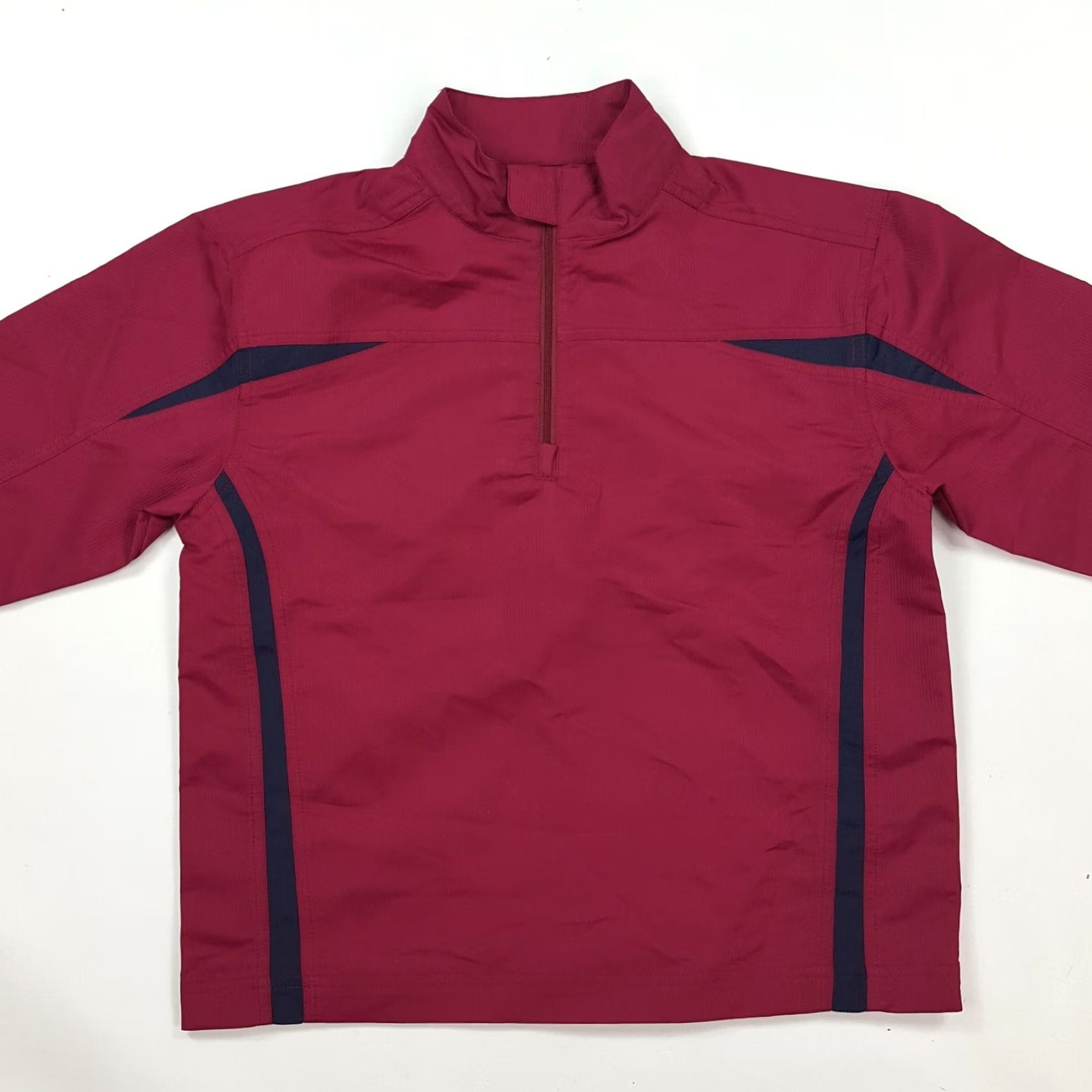 Izod VINTAGE IZOD Windbreaker Jacket Women's M 1/4 Zip Pink Nylon Modern Retro Sports Golf Tennis 90s Y2K 80s Size M / US 6-8 / IT 42-44 - 3 Thumbnail