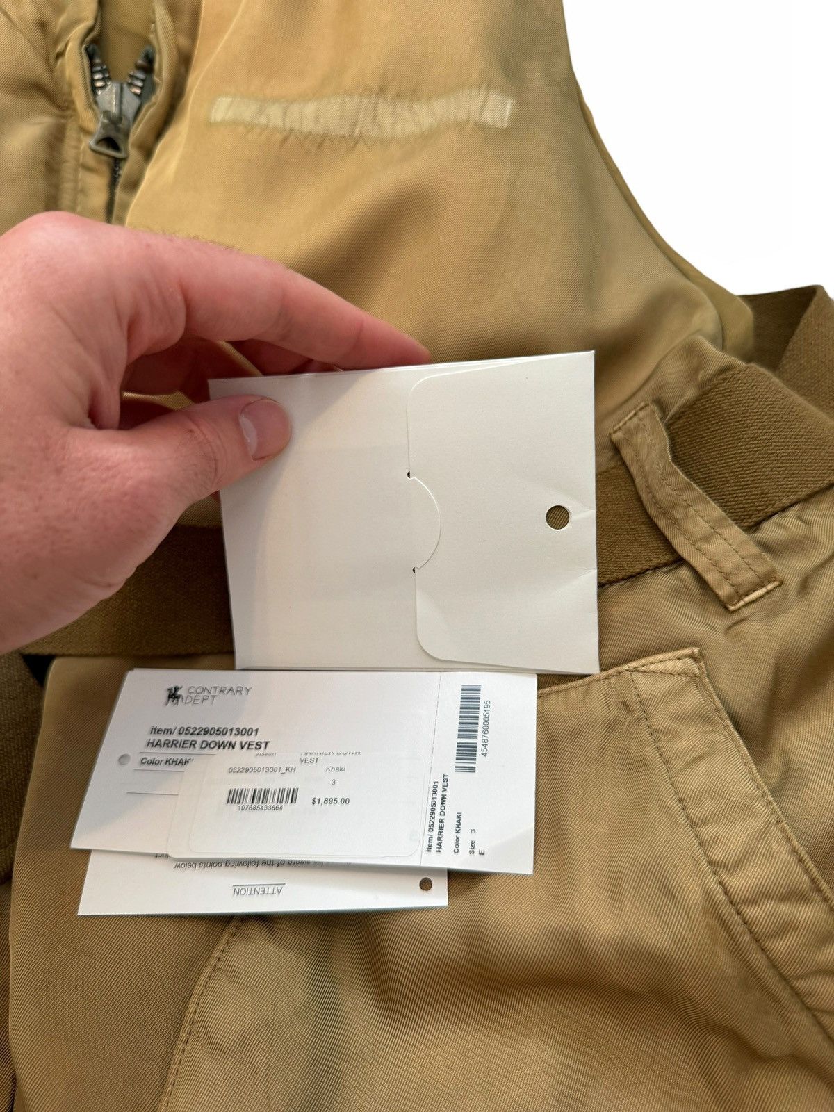 Visvim Dmgd Finish Harrier Vest Contrary Khaki Size US L / EU 52-54 / 3 - 23 Thumbnail