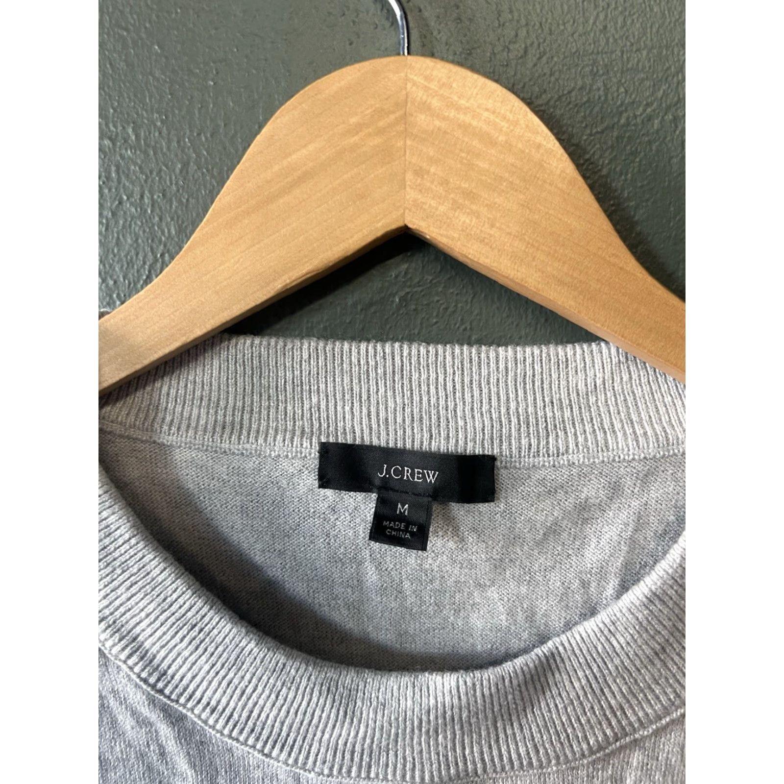 J.Crew J. Crew Mens Gray Long Sleeve Pullover Sweatshirt M Size Regular Shirt Size US M / EU 48-50 / 2 - 3 Thumbnail