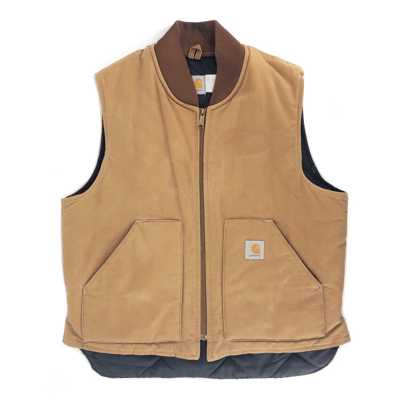 Carhartt × Vintage Carhartt duck canvas Arctic Quilt lined vest 
