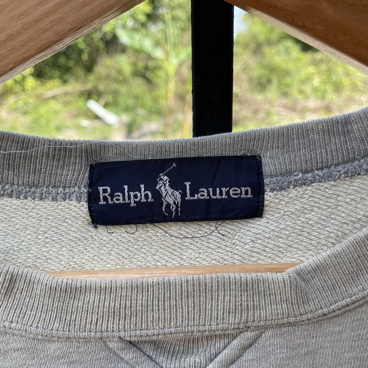 Ralph Lauren 🔥Ralph Lauren Small Pony Logo Crewneck Boxy Sweatshirte Size US S / EU 44-46 / 1 - 14 Thumbnail