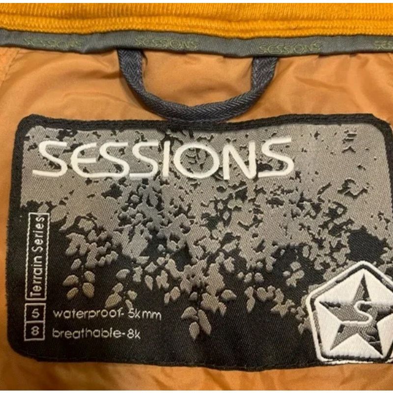 Sessions Sessions Khaki Snowboard Ski Pants | Size S Size 27" / US 4 / IT 40 - 8 Thumbnail