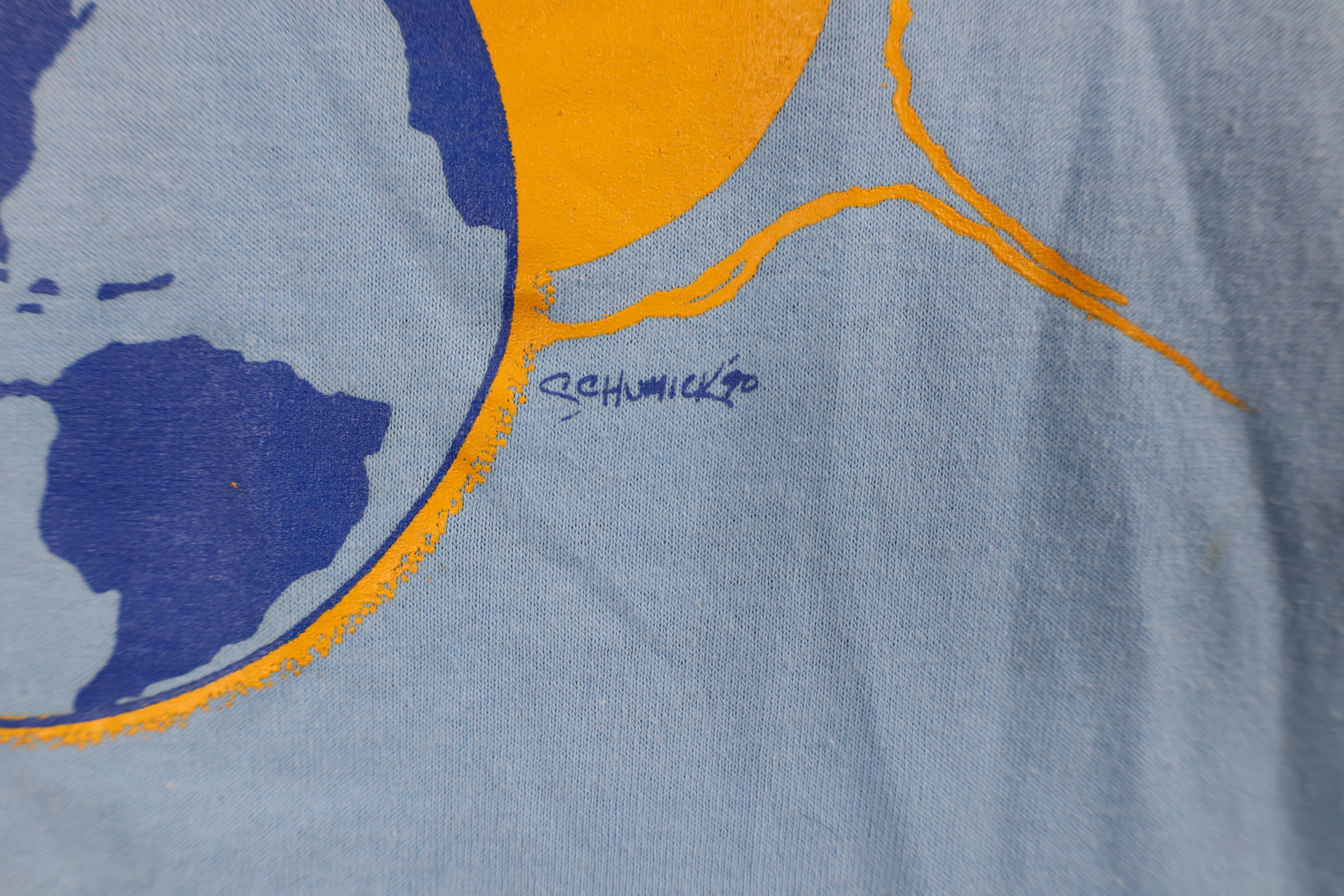 Vintage Vintage 90s Day Sun Long Sleeve T-Shirt Carolina Blue USA Size US XL / EU 56 / 4 - 5 Thumbnail