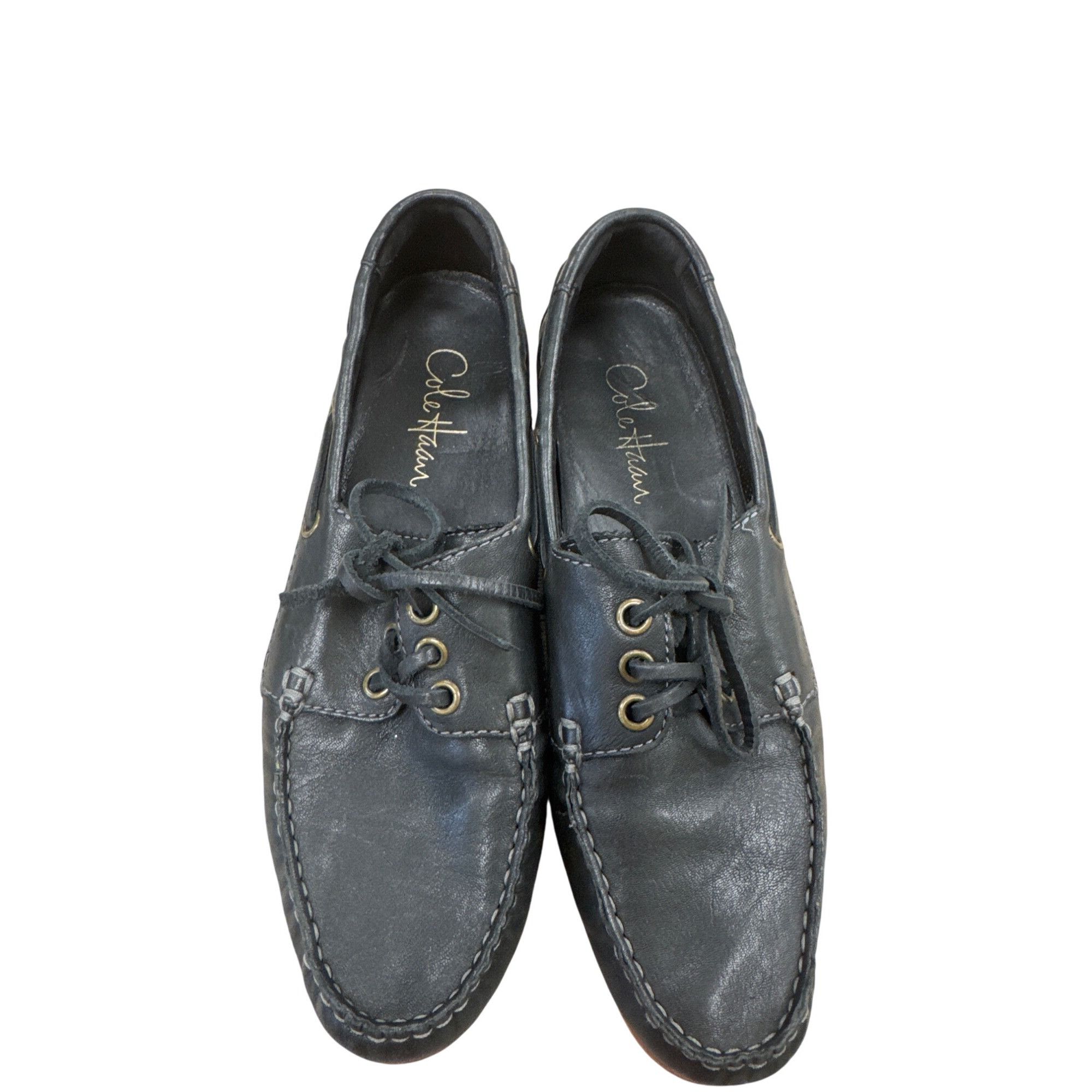 Cole Haan Cole Haan Womens Black Leather Loafers Shoes 8B SKU 7338 Size US 8 / IT 38 - 8 Thumbnail