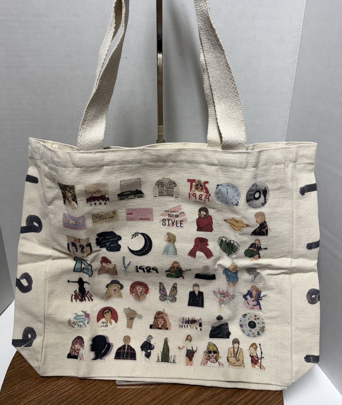 Other Taylor Swift 1989 Album Canvas Tote Bag Collage of Pictures Size ONE SIZE - 3 Thumbnail