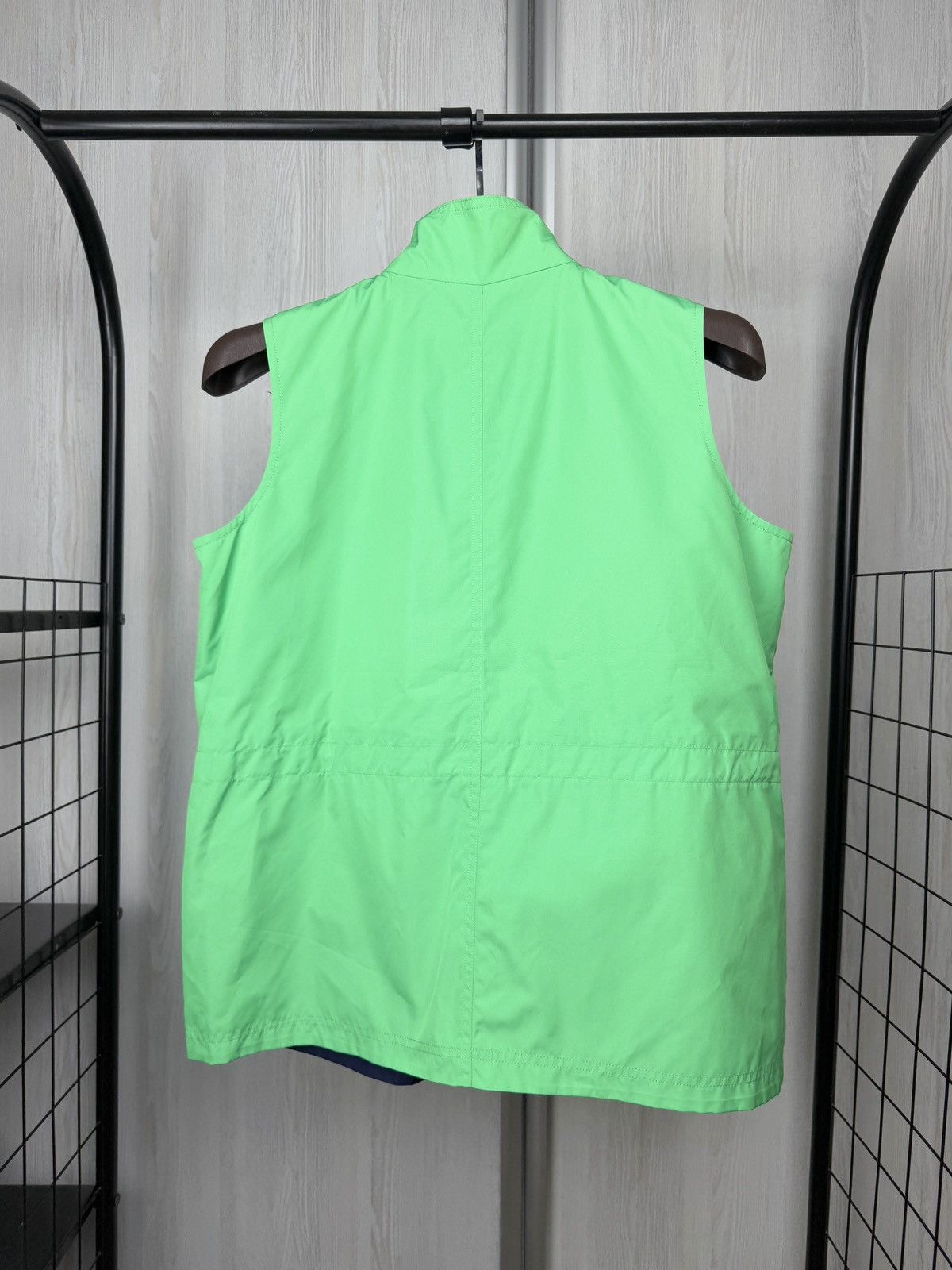 Lauren Ralph Lauren Lauren Ralph Lauren Blue & Green Reversible Zip Front Vest Size L / US 10 / IT 46 - 8 Thumbnail