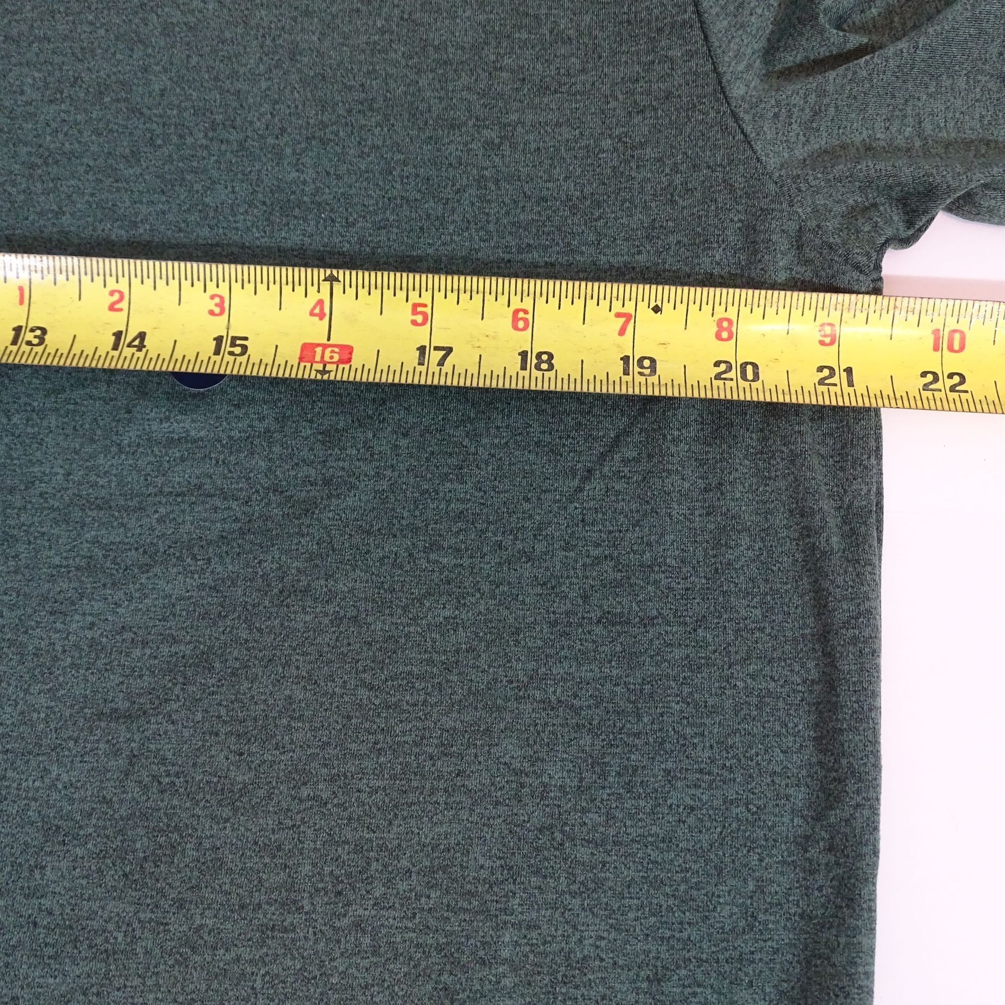 Hollister Hollister Men Relaxed Fit Heather Green Crew T-Shirt Size M Size US M / EU 48-50 / 2 - 9 Thumbnail