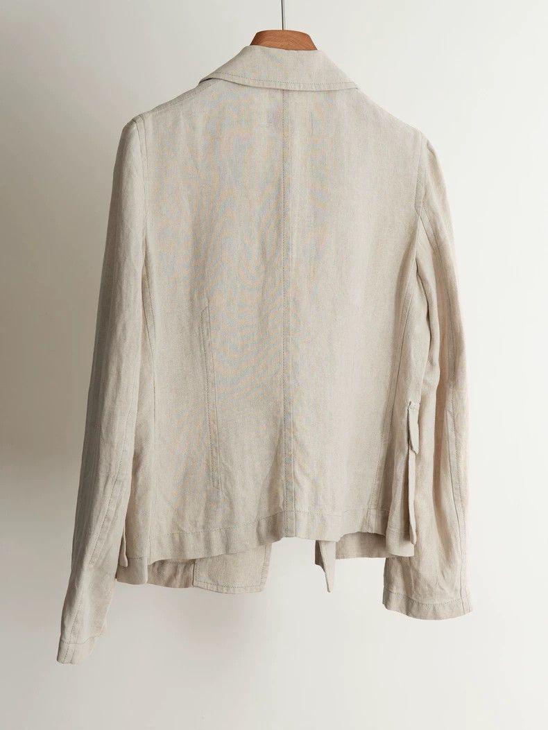 Comme des Garcons Comme des Garcons Beige linen coat Size M / US 6-8 / IT 42-44 - 5 Thumbnail