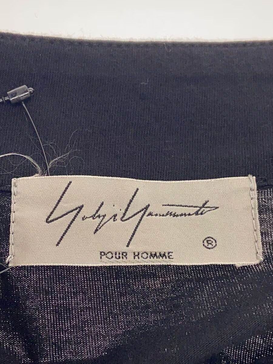 Yohji Yamamoto yohji yamamoto POUR HOMME/cotton/black coat Size US L / EU 52-54 / 3 - 3 Thumbnail