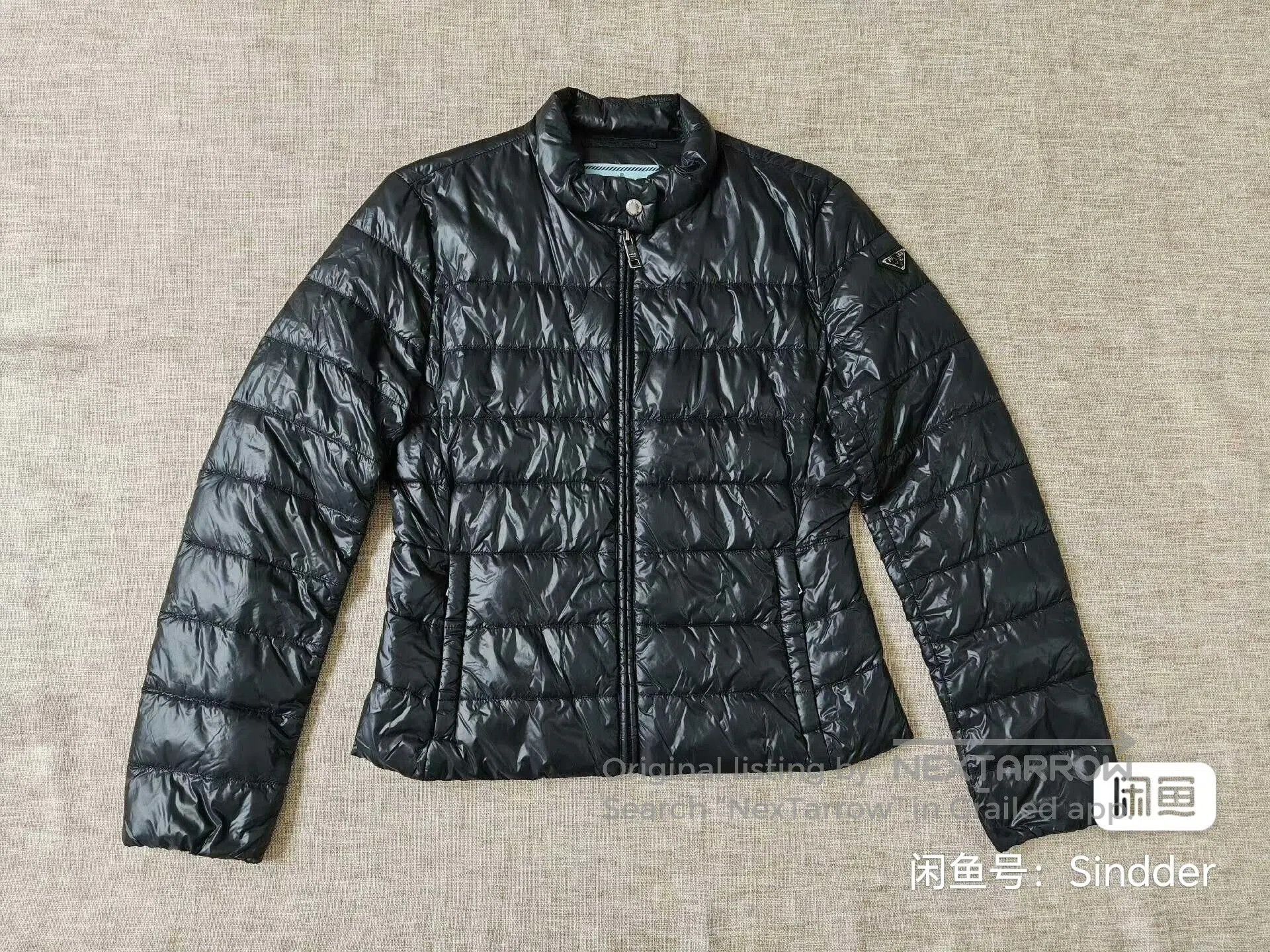 Prada Prada Women's Black Down Jacket. Size M / US 6-8 / IT 42-44 - 1 Thumbnail