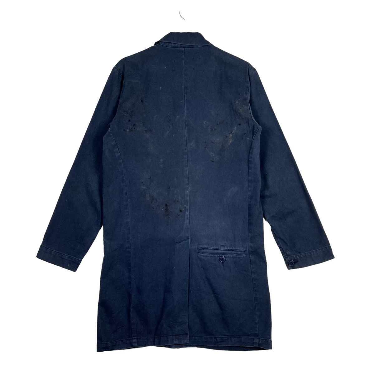 CABANE de ZUCCa 🔥 ZUCCA ISSEY MIYAKE INDIGO LONG JACKET Size US S / EU 44-46 / 1 - 8 Thumbnail