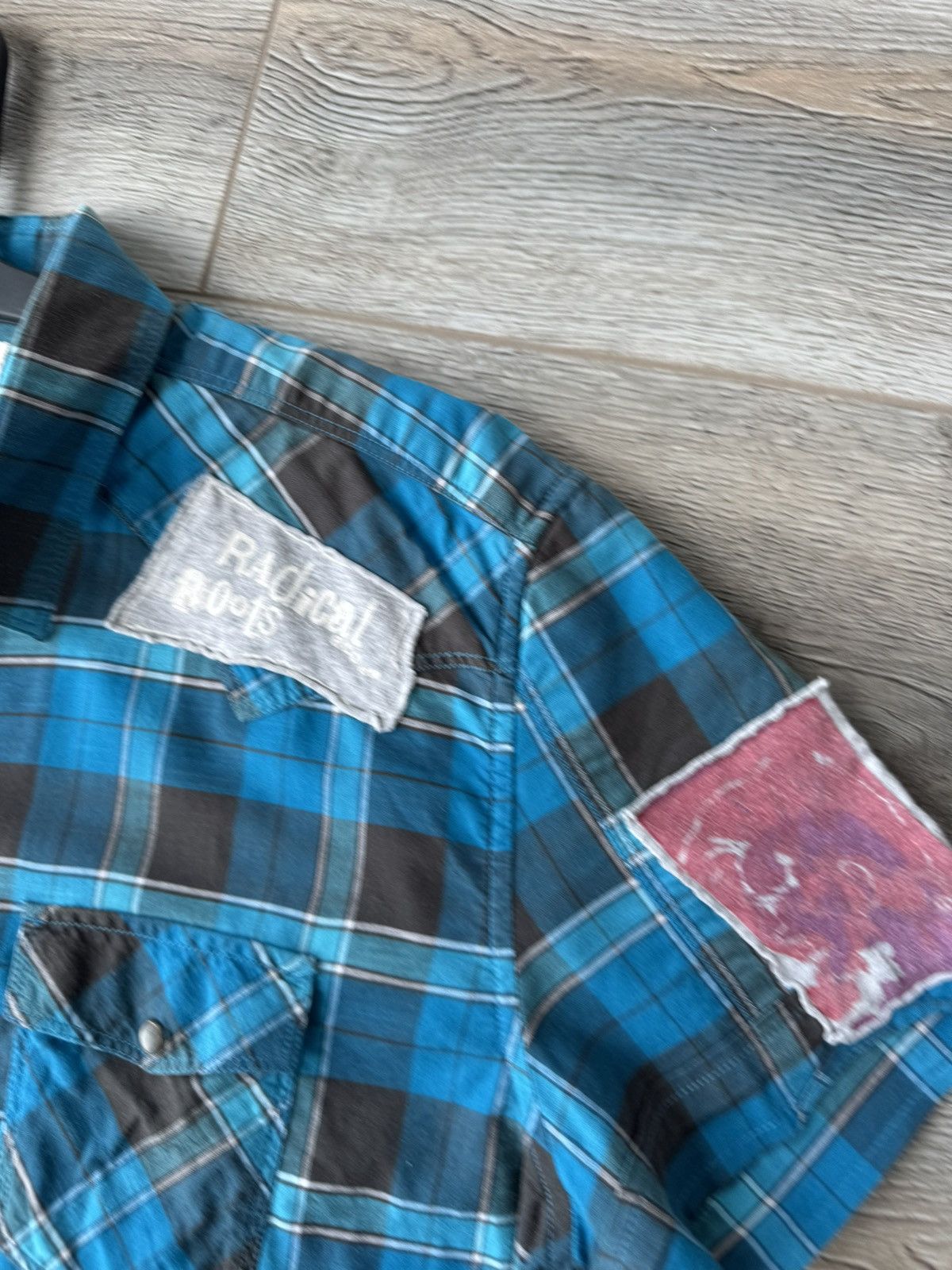 Diesel Diesel Short Sleeve Men's Plaid Shirt Size US XL / EU 56 / 4 - 5 Thumbnail