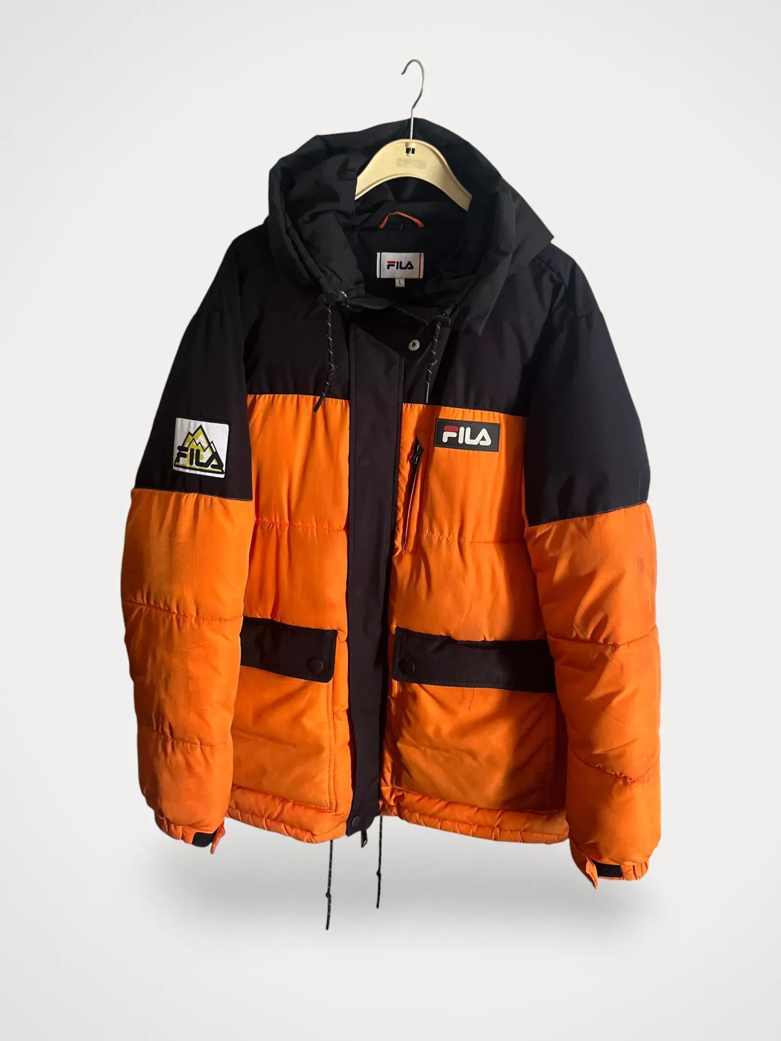 Fila Fila FILA YVES puff jacket Jacket Size L / US 10 / IT 46 - 1 Thumbnail