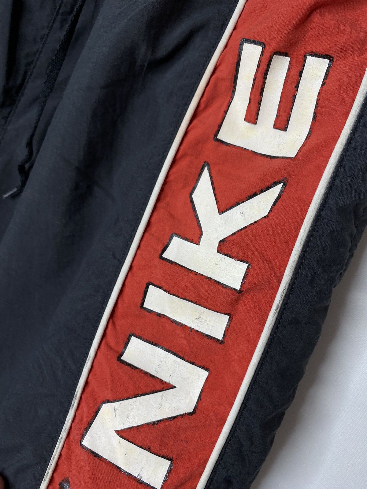 Nike × Vintage Vintage 90s Nike Big Logo Shorts Y2K Streetwear Size US 36 / EU 52 - 6 Thumbnail