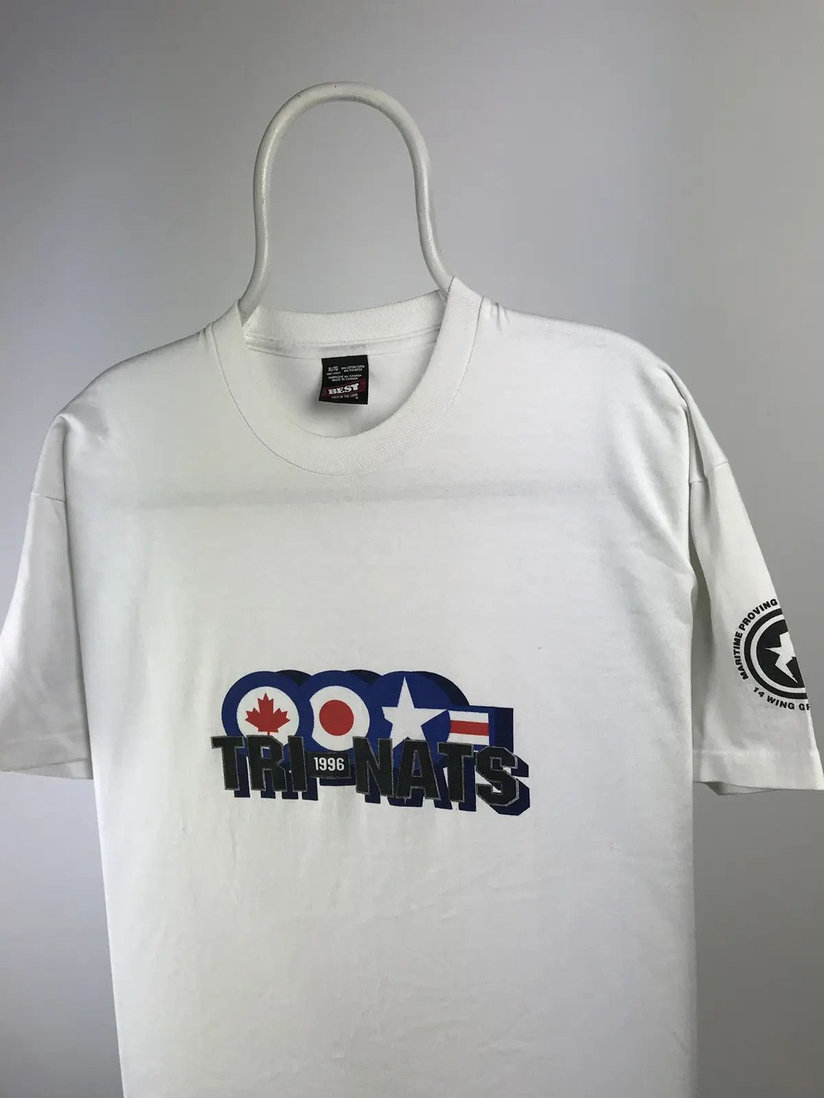 Band Tees Tri-Nats T-shirt Canada Tokyo USA vintage band tee Size US XL / EU 56 / 4 - 3 Thumbnail