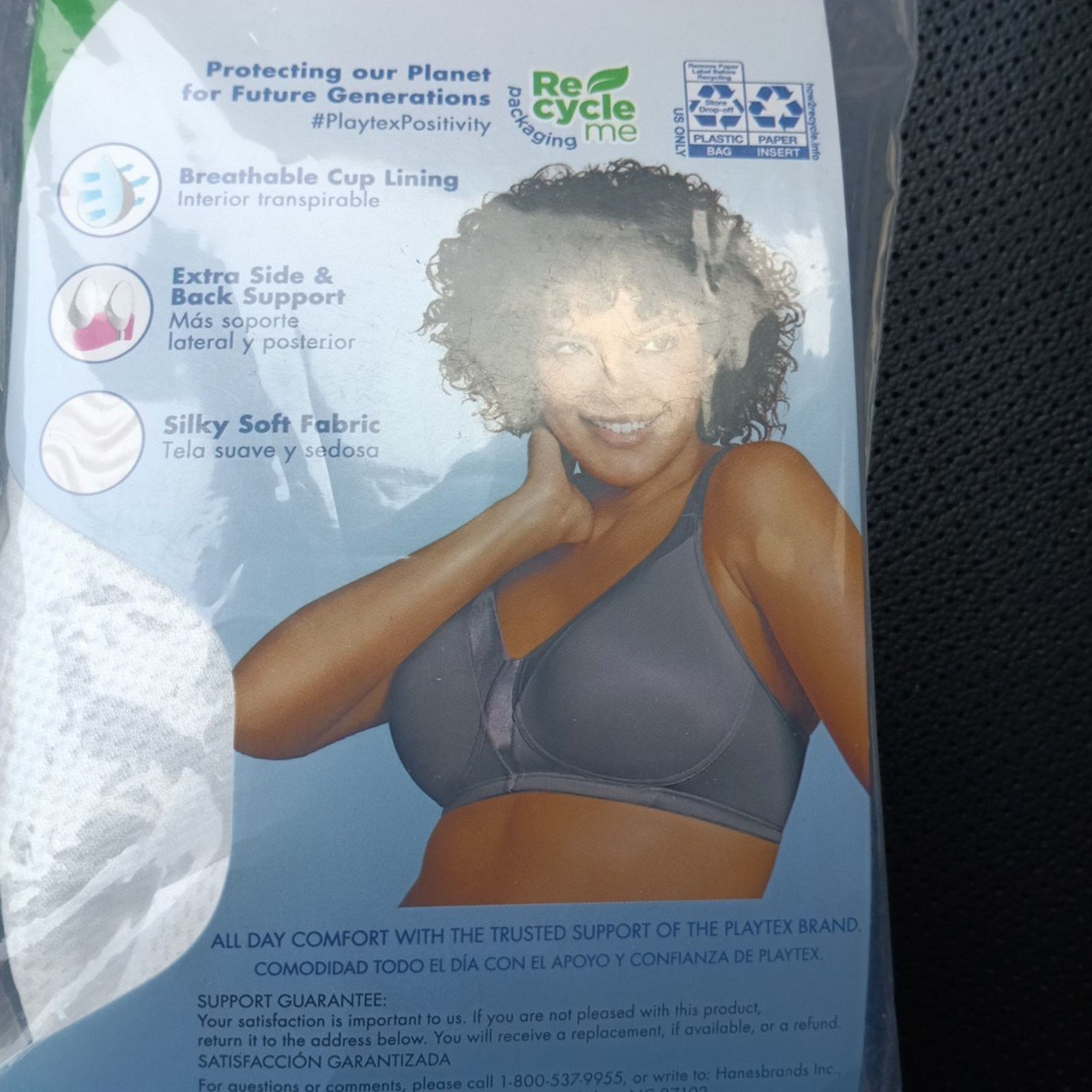 Other Playtex Women's 18 Hour Silky Wireless Bra Size 40DDD White Size ONE SIZE - 3 Thumbnail