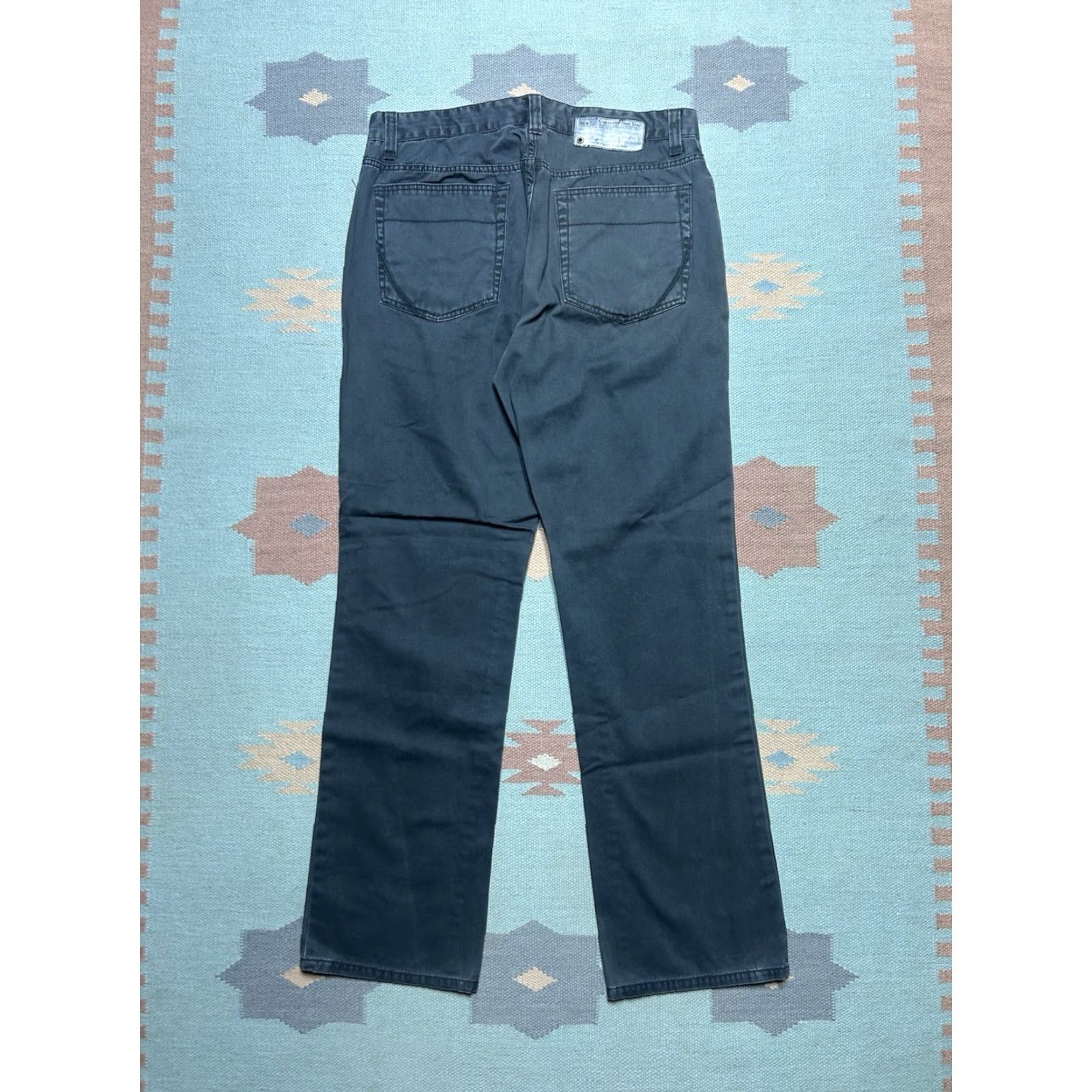 Converse VINTAGE Converse One Star Jeans Chino Twill Pants Skater Gray 34x32 Mens Pants Size US 34 / EU 50 - 6 Thumbnail