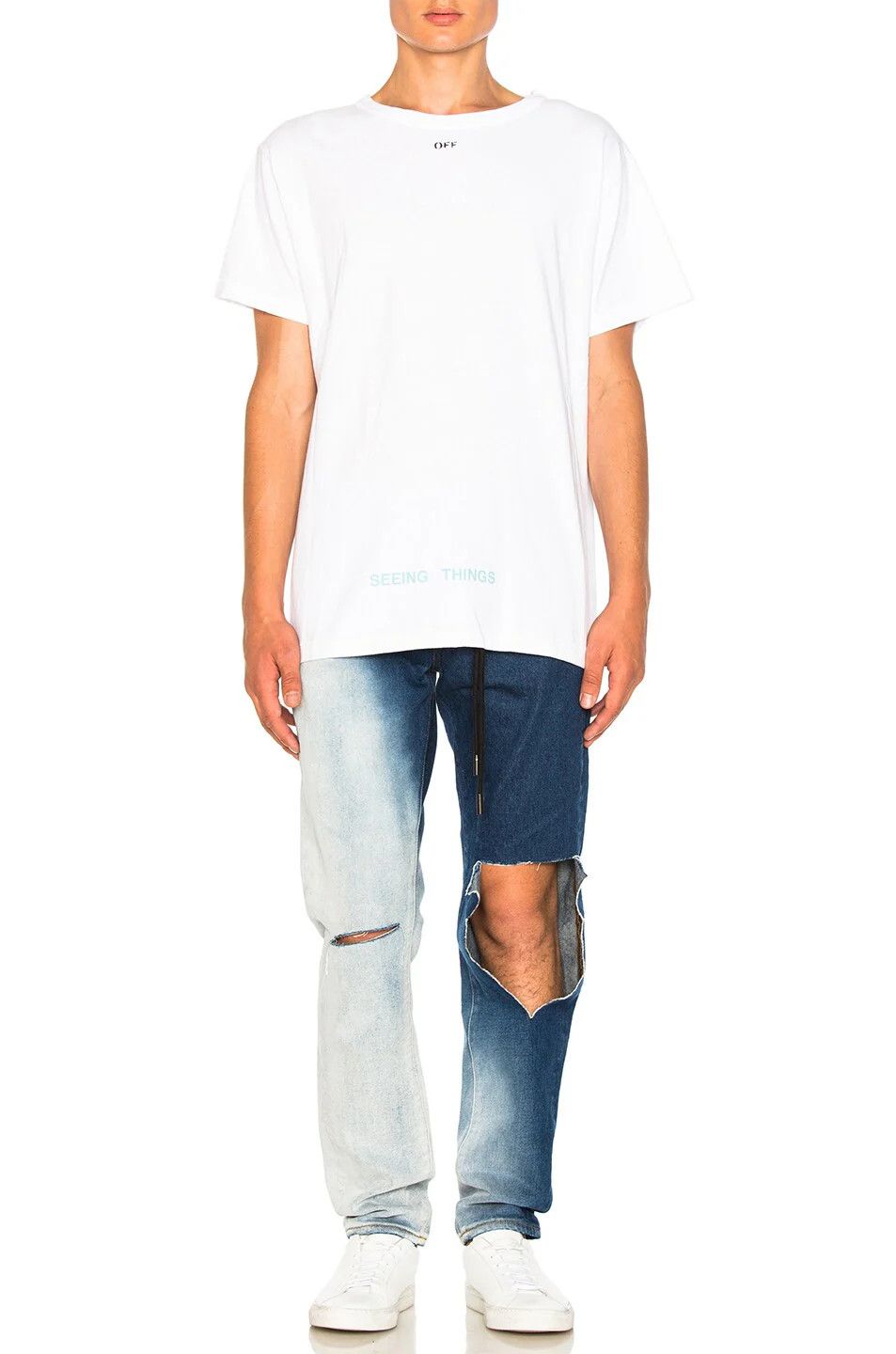 Off-White White Marilyn Monroe Photocopy Oversized T-Shirt Size S / US 4 / IT 40 - 3 Thumbnail